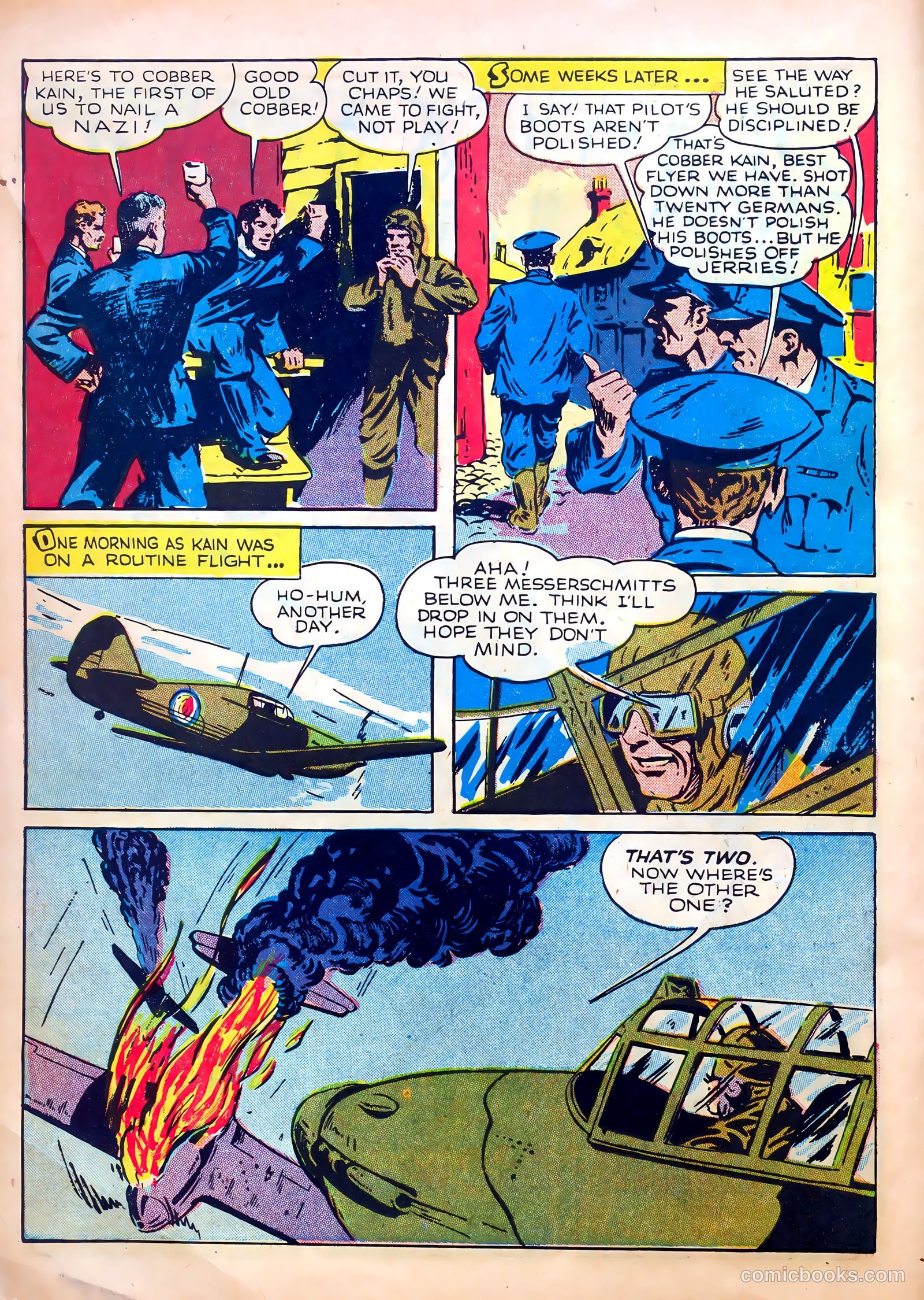 True Aviation Comics Digest #1 (1942) — page 10 of 67