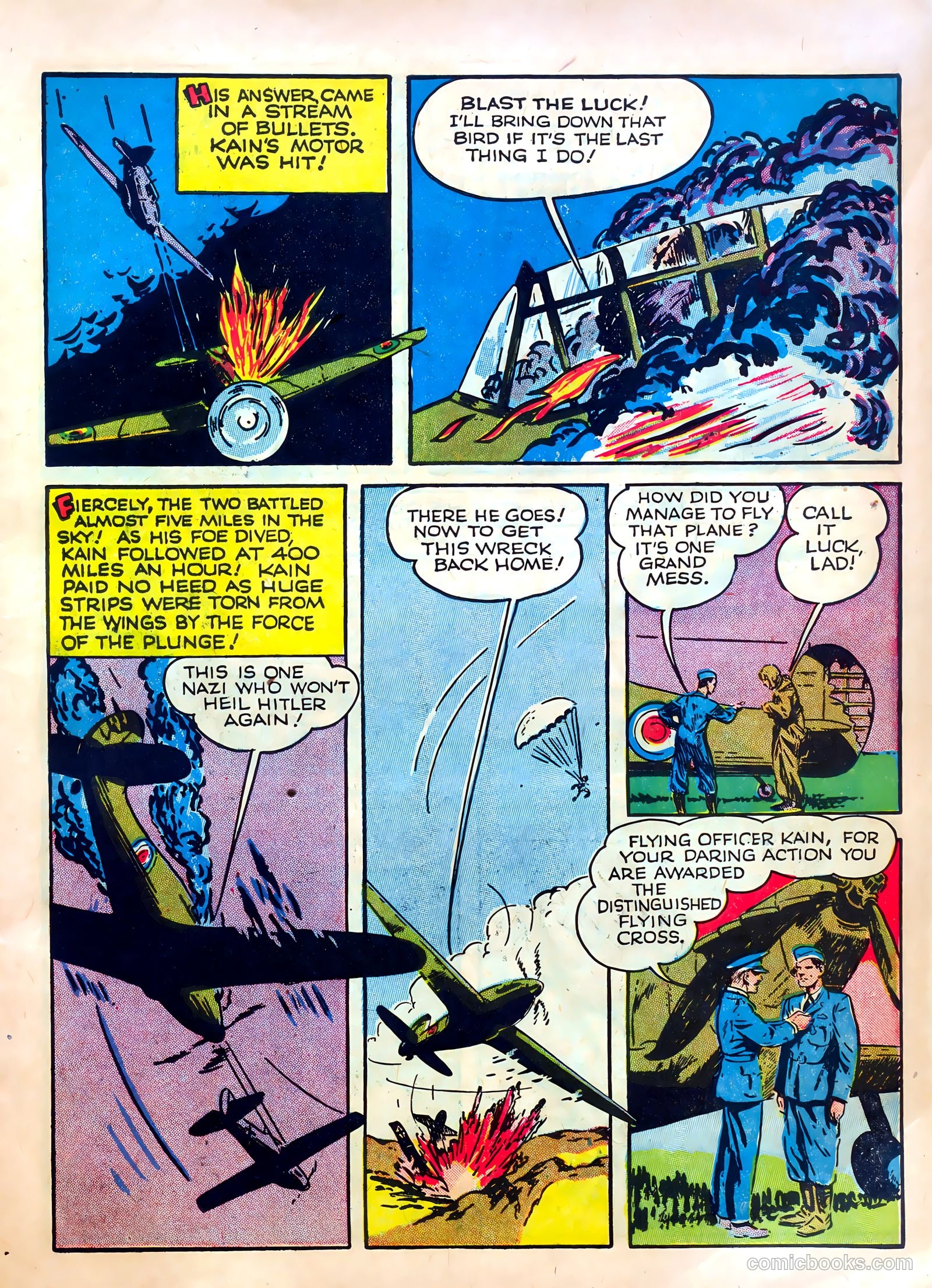 True Aviation Comics Digest #1 (1942) — page 11 of 67