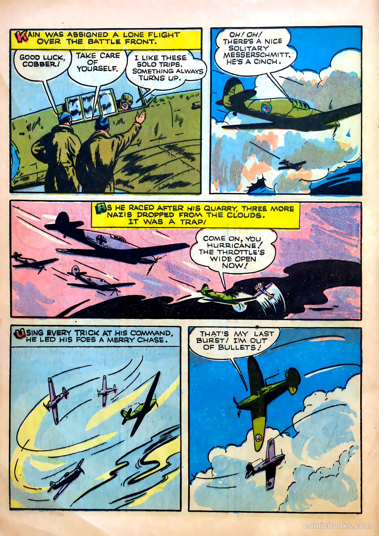 True Aviation Comics Digest #1 (1942) — page 12 of 67
