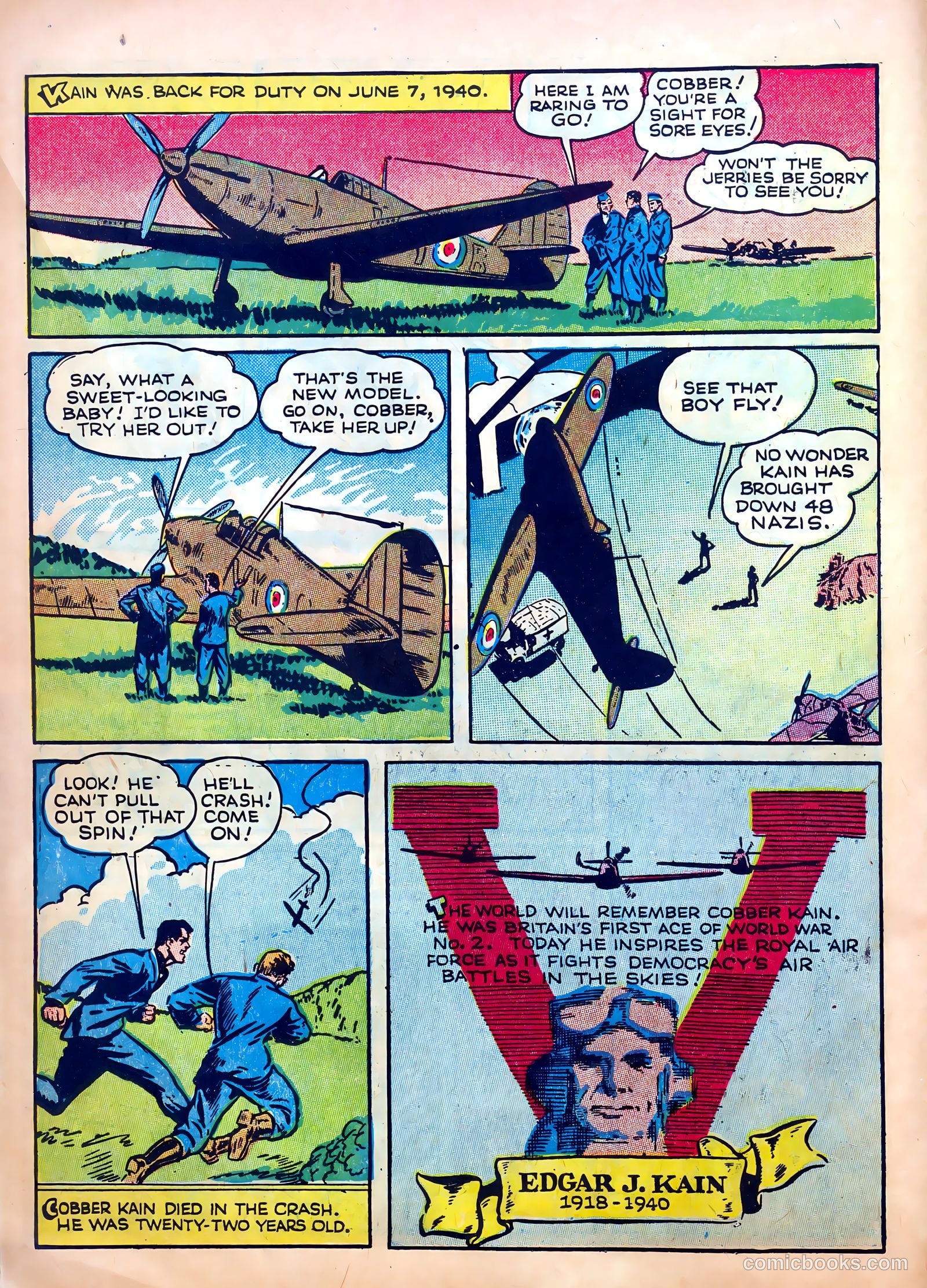 True Aviation Comics Digest #1 (1942) — page 14 of 67
