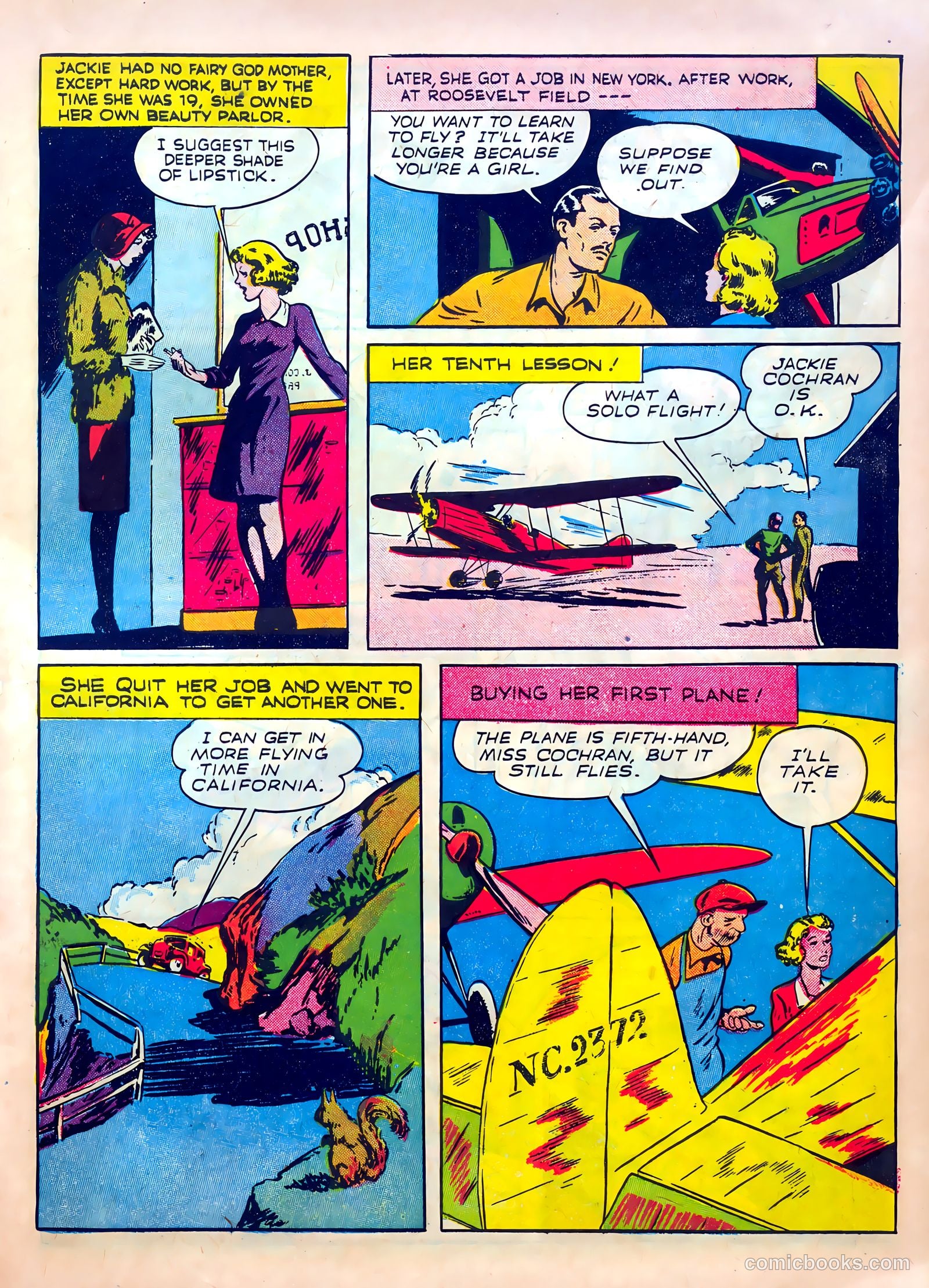 True Aviation Comics Digest #1 (1942) — page 23 of 67