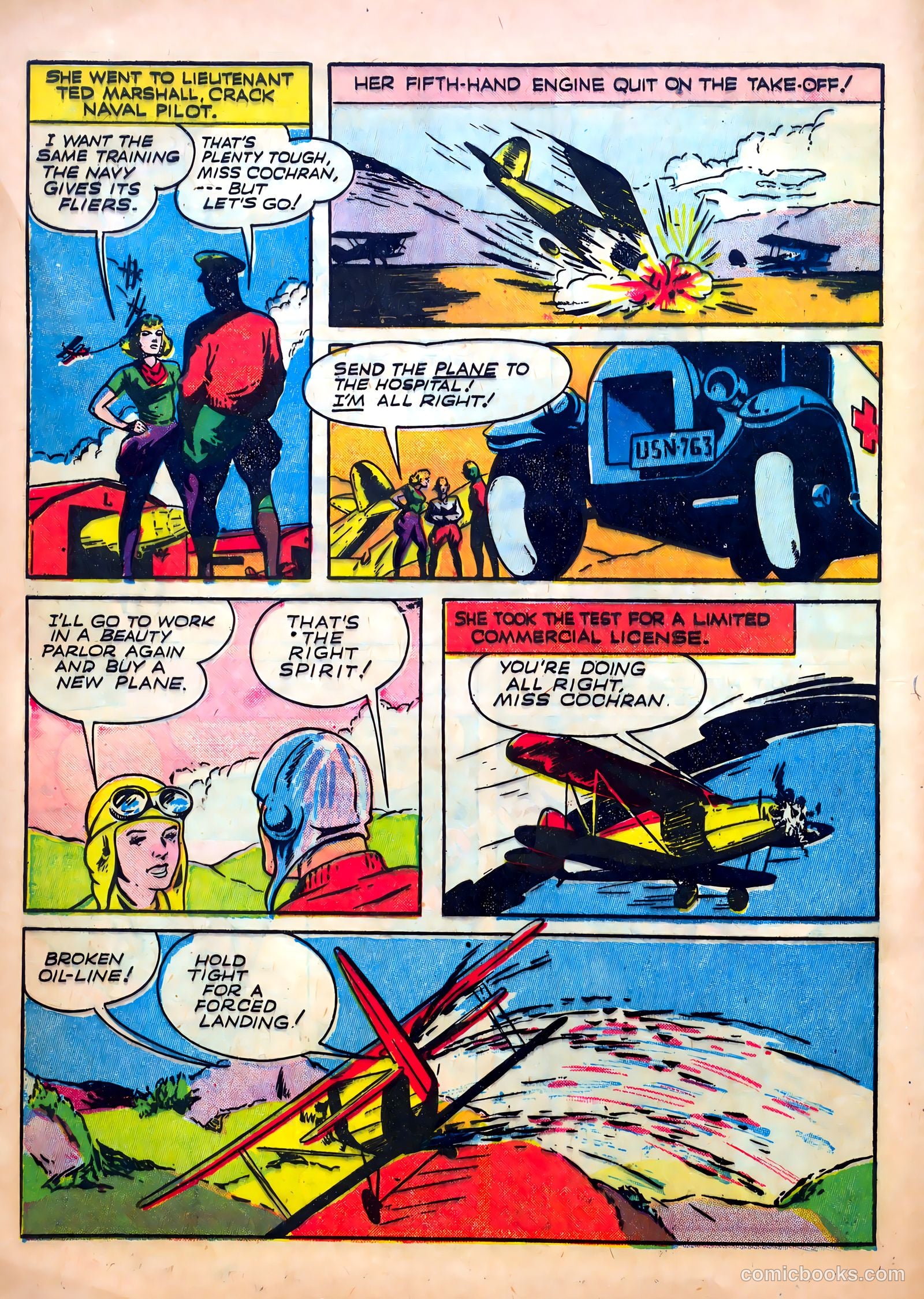 True Aviation Comics Digest #1 (1942) — page 24 of 67