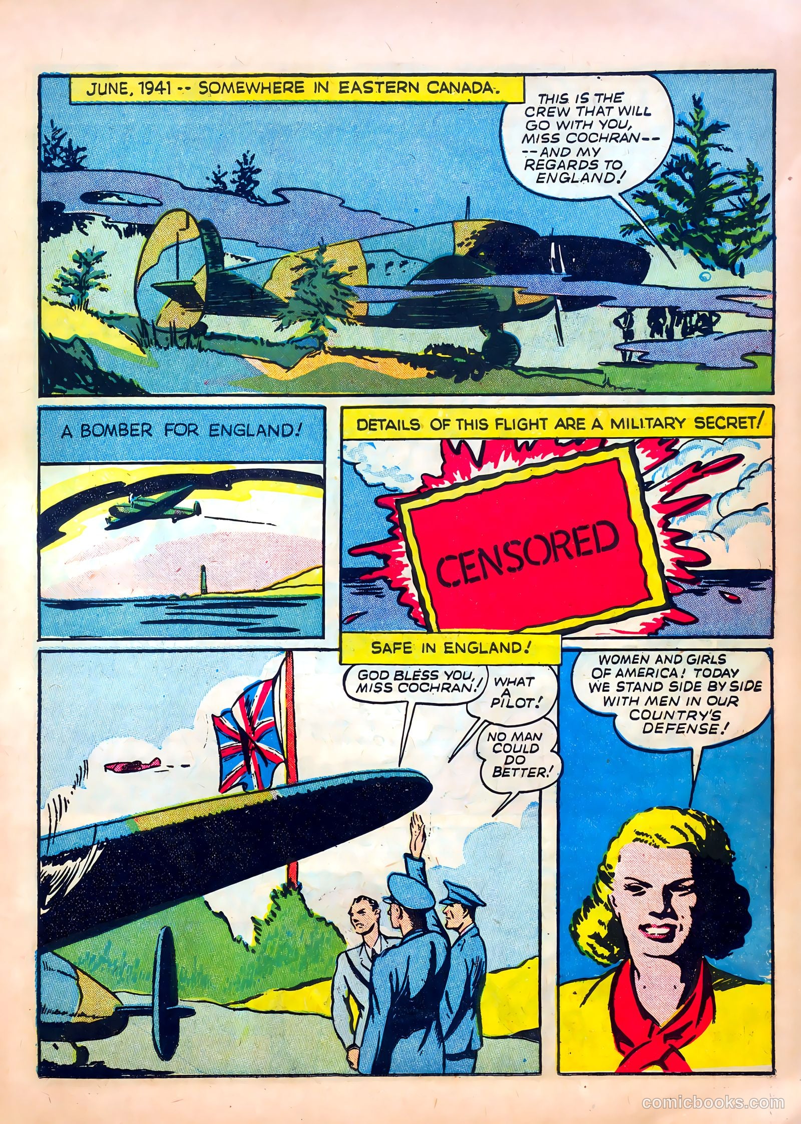 True Aviation Comics Digest #1 (1942) — page 31 of 67