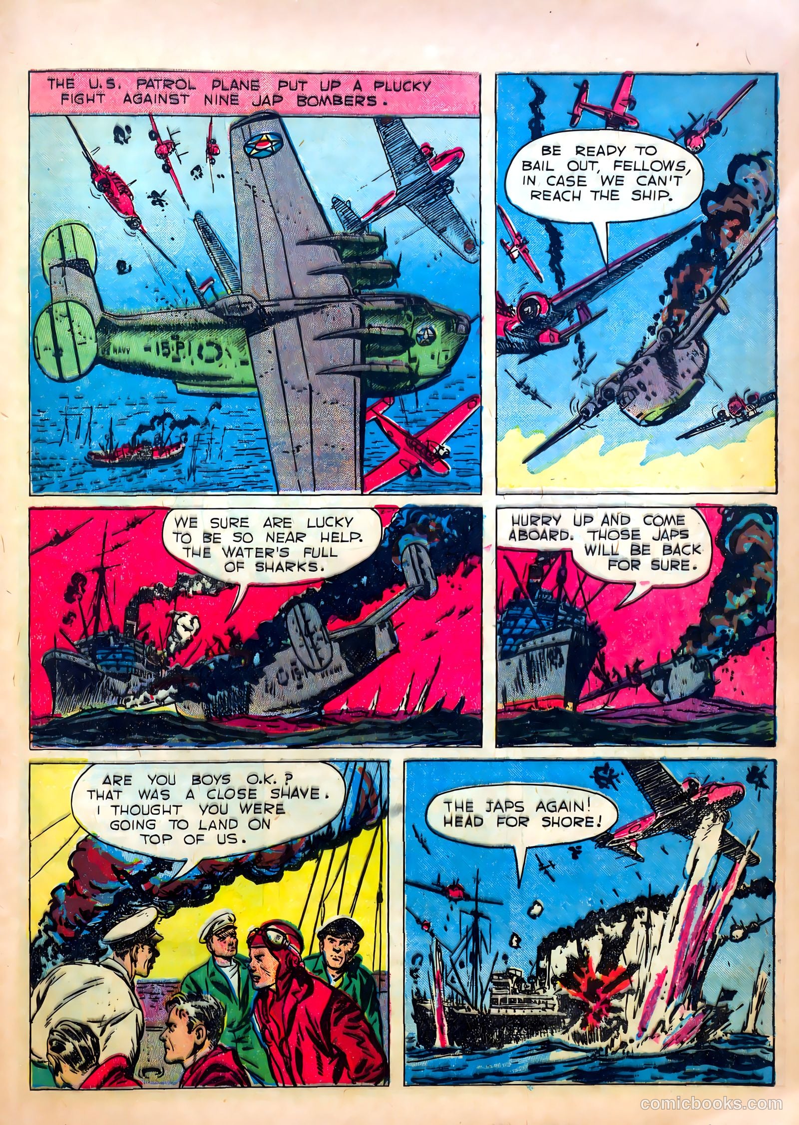 True Aviation Comics Digest #1 (1942) — page 36 of 67