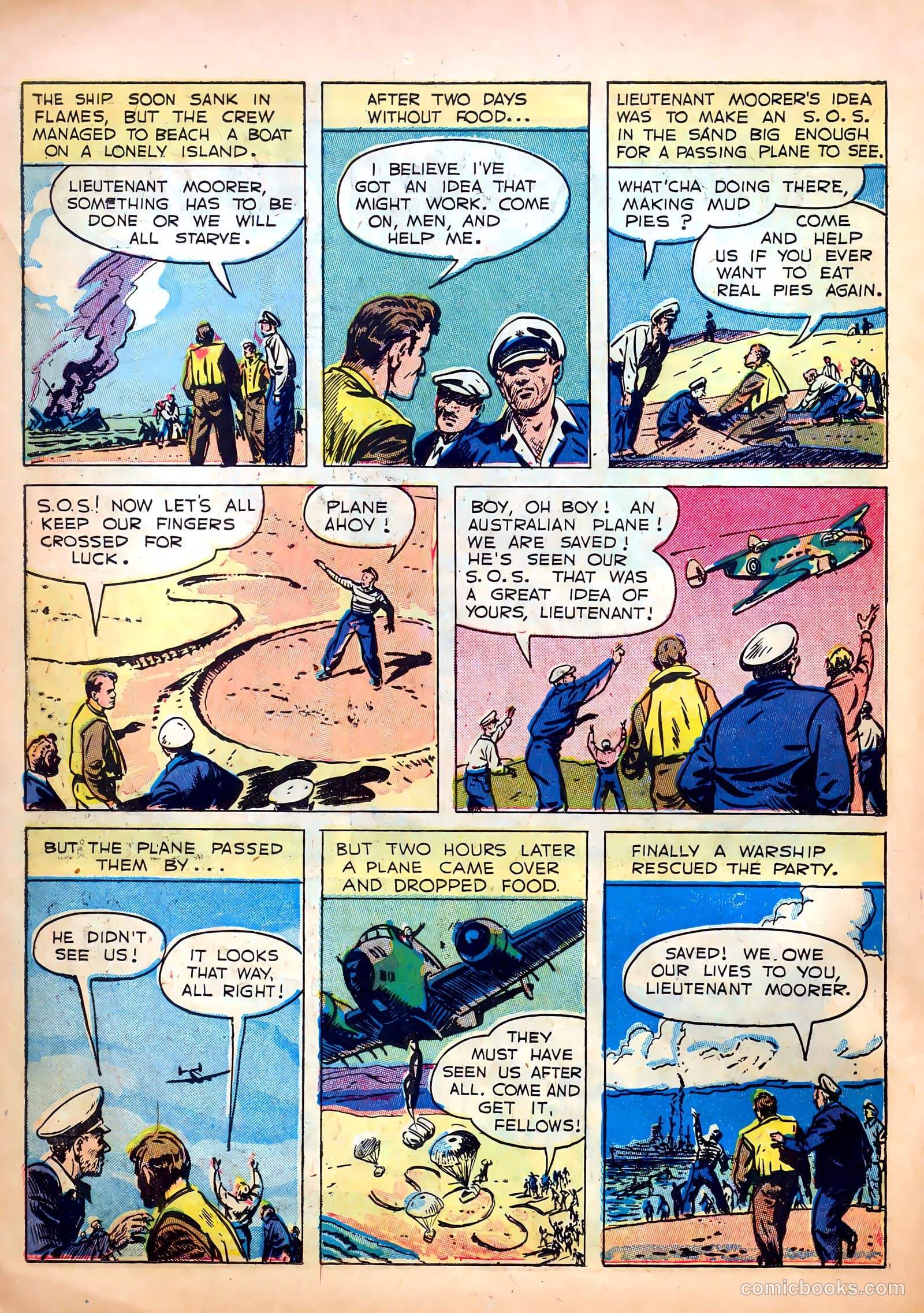 True Aviation Comics Digest #1 (1942) — page 37 of 67