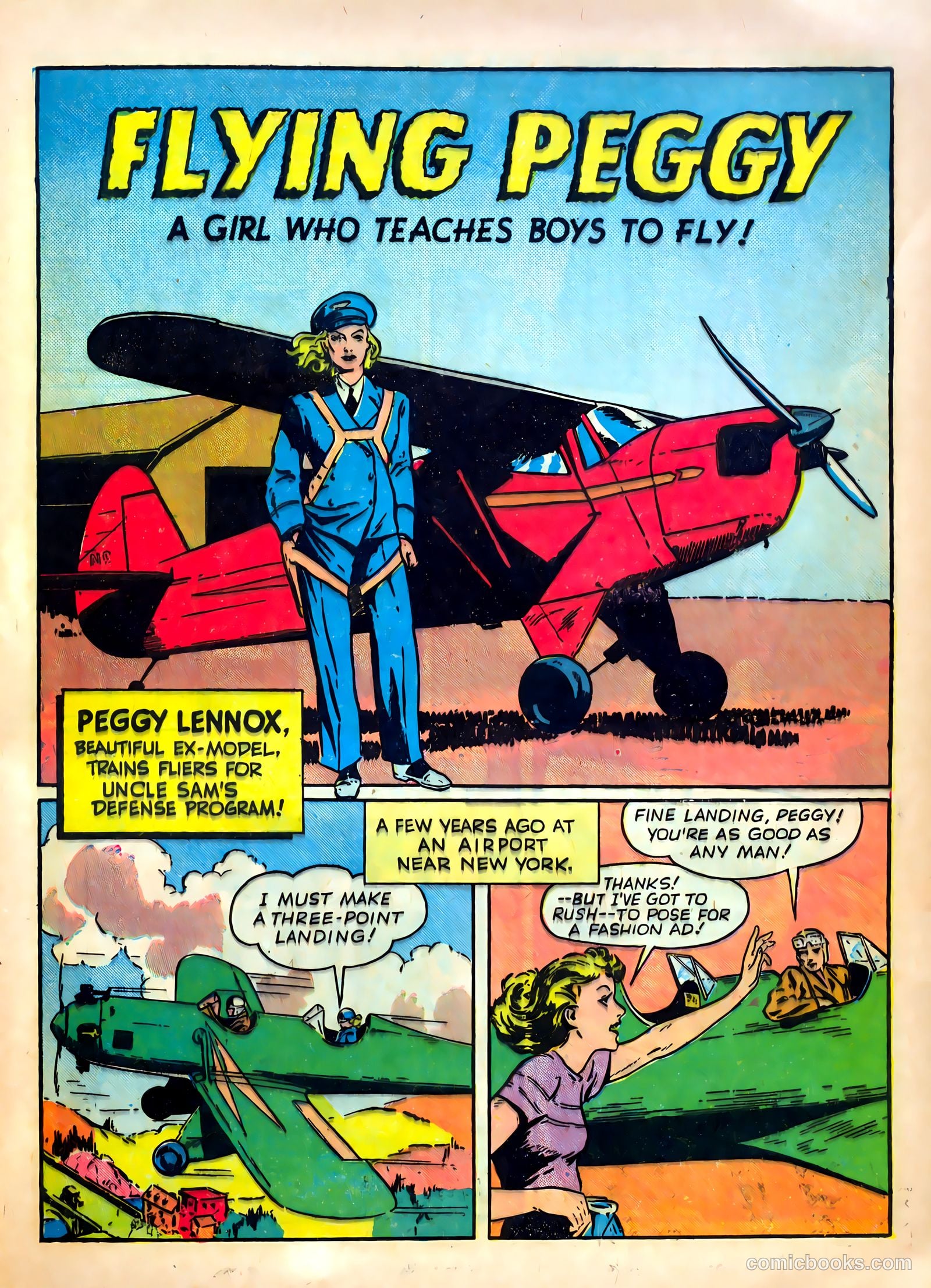 True Aviation Comics Digest #1 (1942) — page 44 of 67