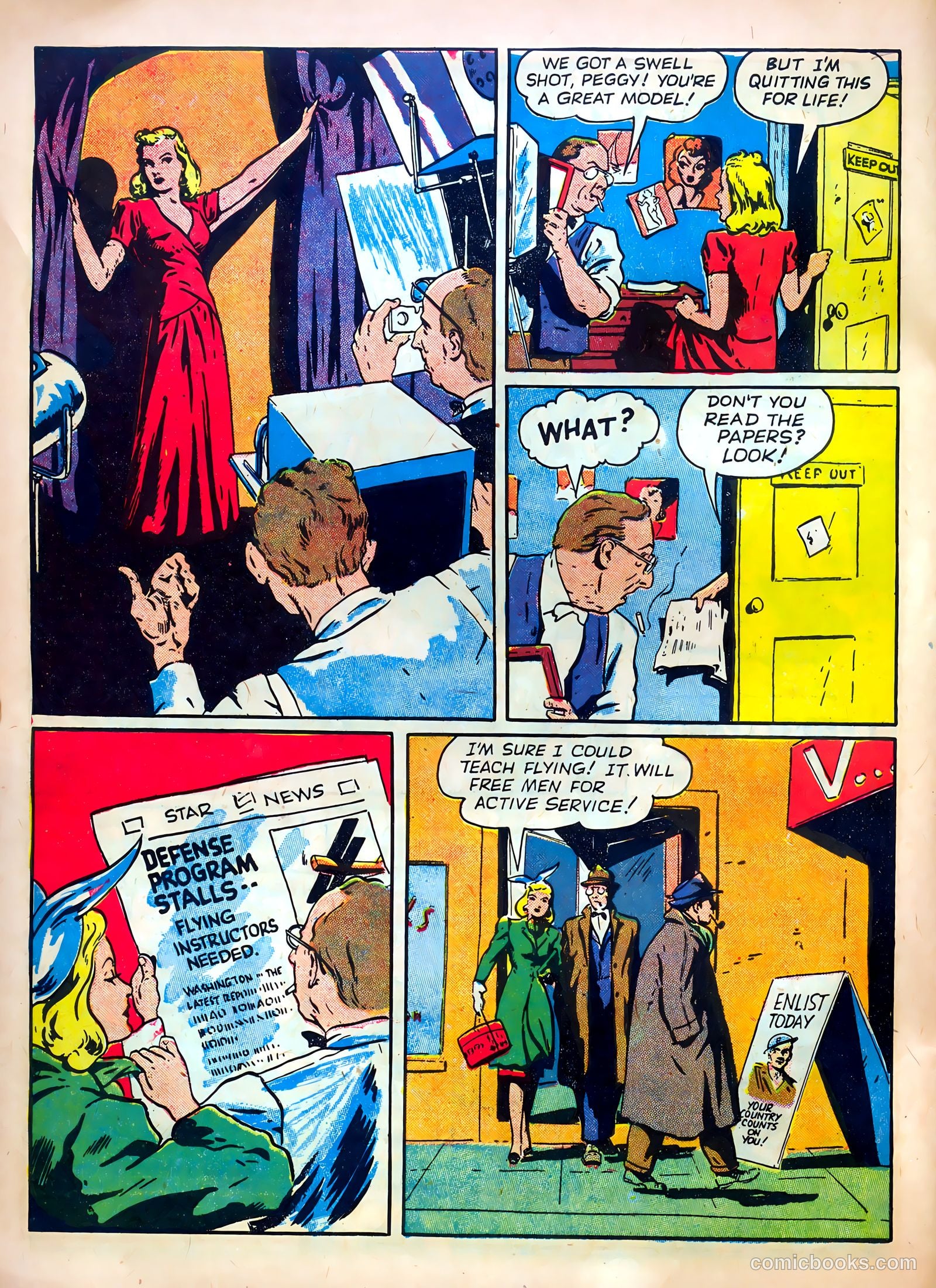 True Aviation Comics Digest #1 (1942) — page 45 of 67
