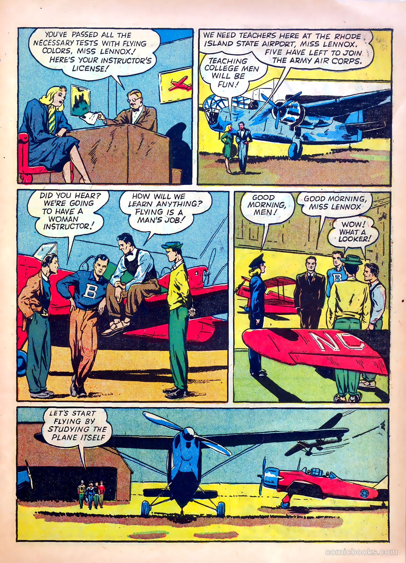 True Aviation Comics Digest #1 (1942) — page 46 of 67