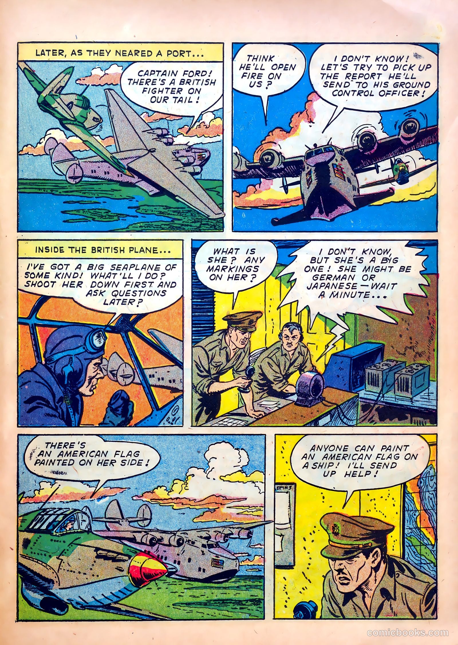 True Aviation Comics Digest #1 (1942) — page 58 of 67