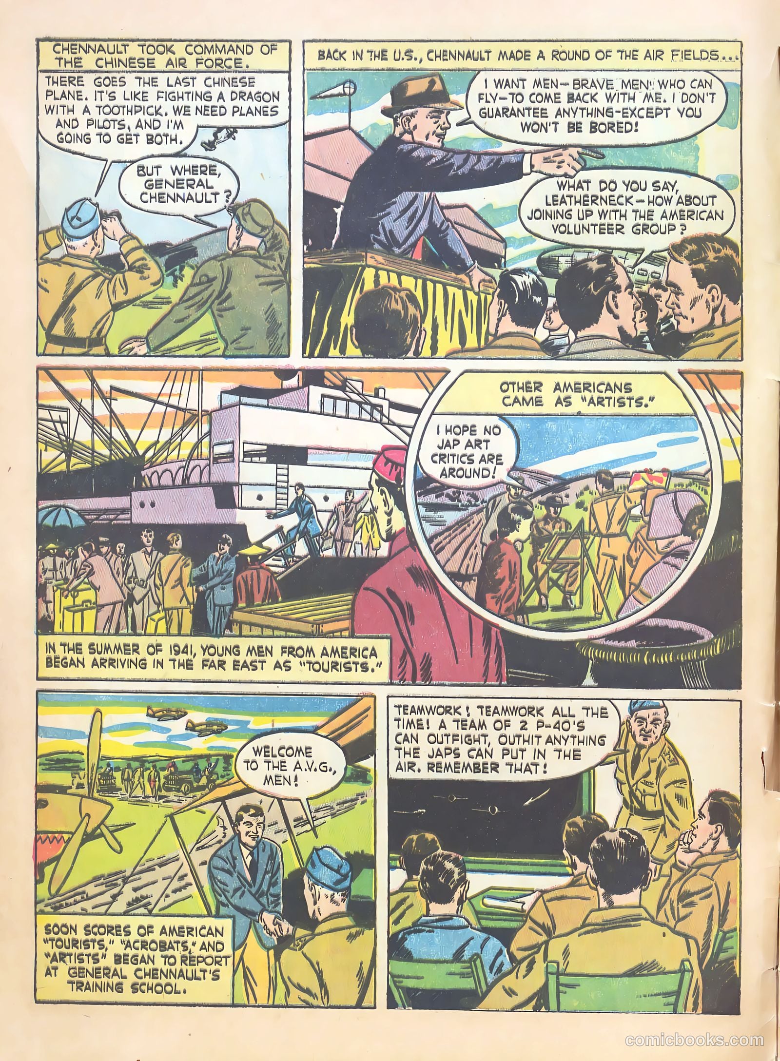 True Aviation Comics Digest #2 (1943) — page 4 of 68