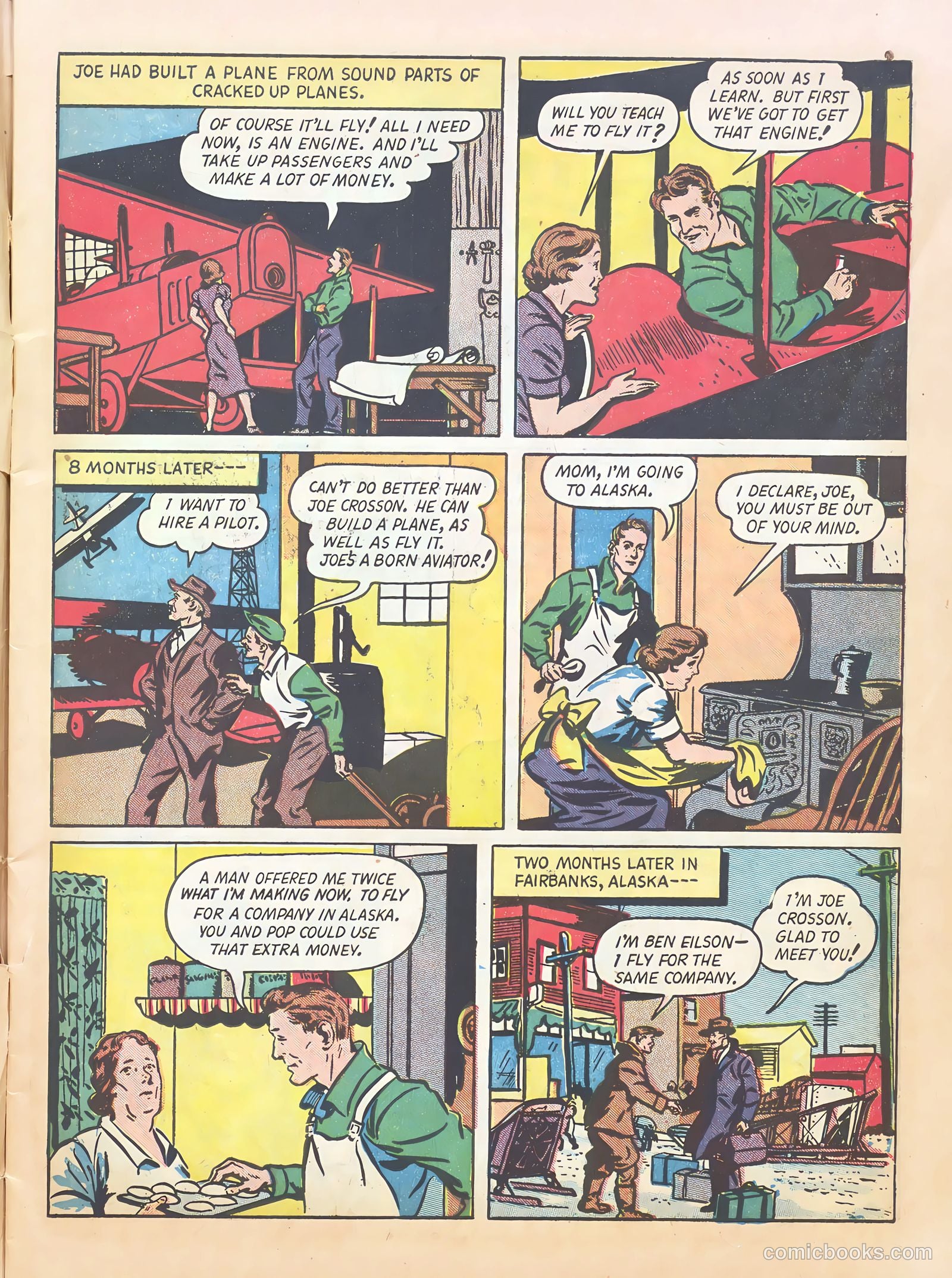 True Aviation Comics Digest #2 (1943) — page 11 of 68