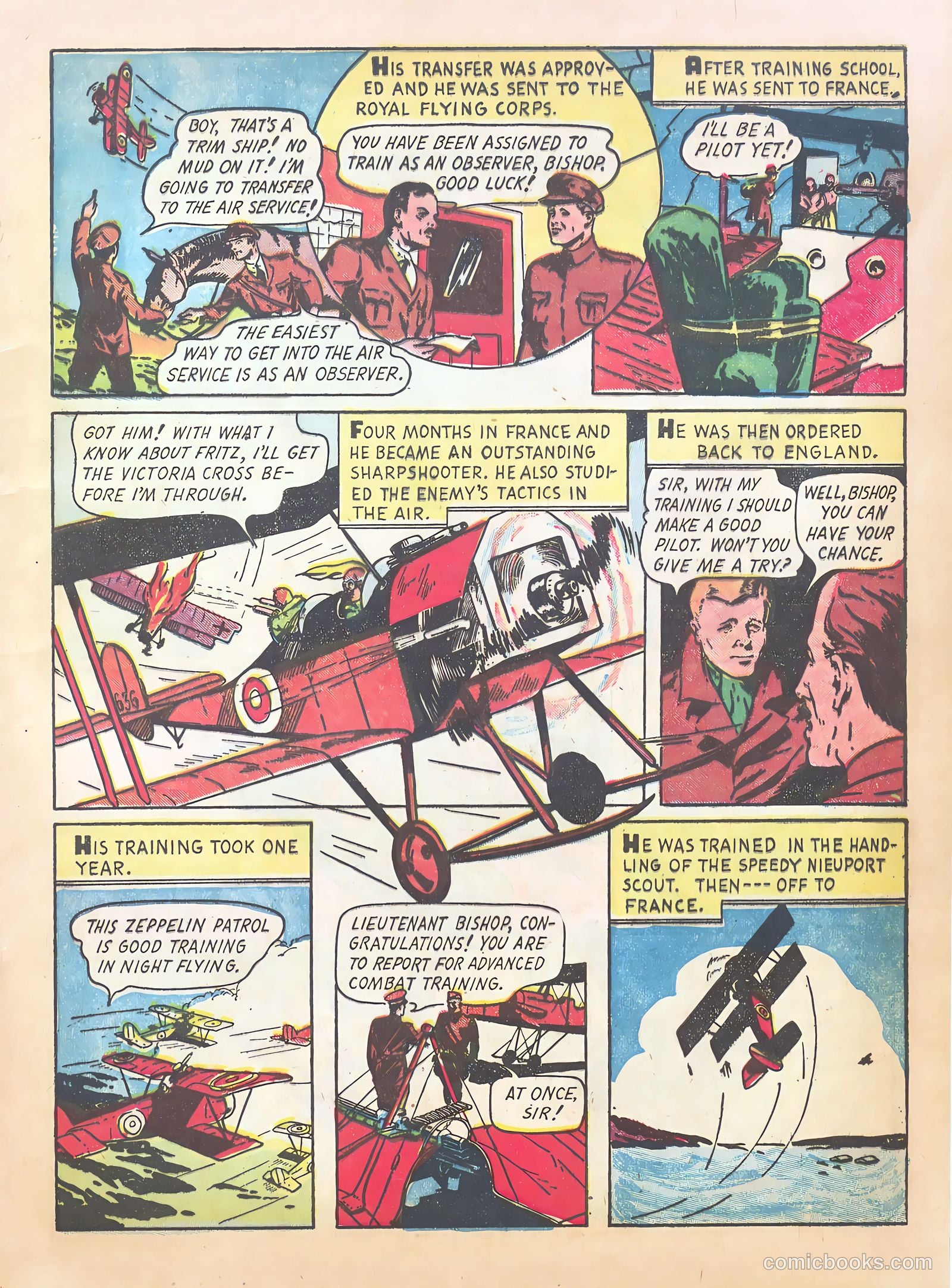 True Aviation Comics Digest #2 (1943) — page 21 of 68