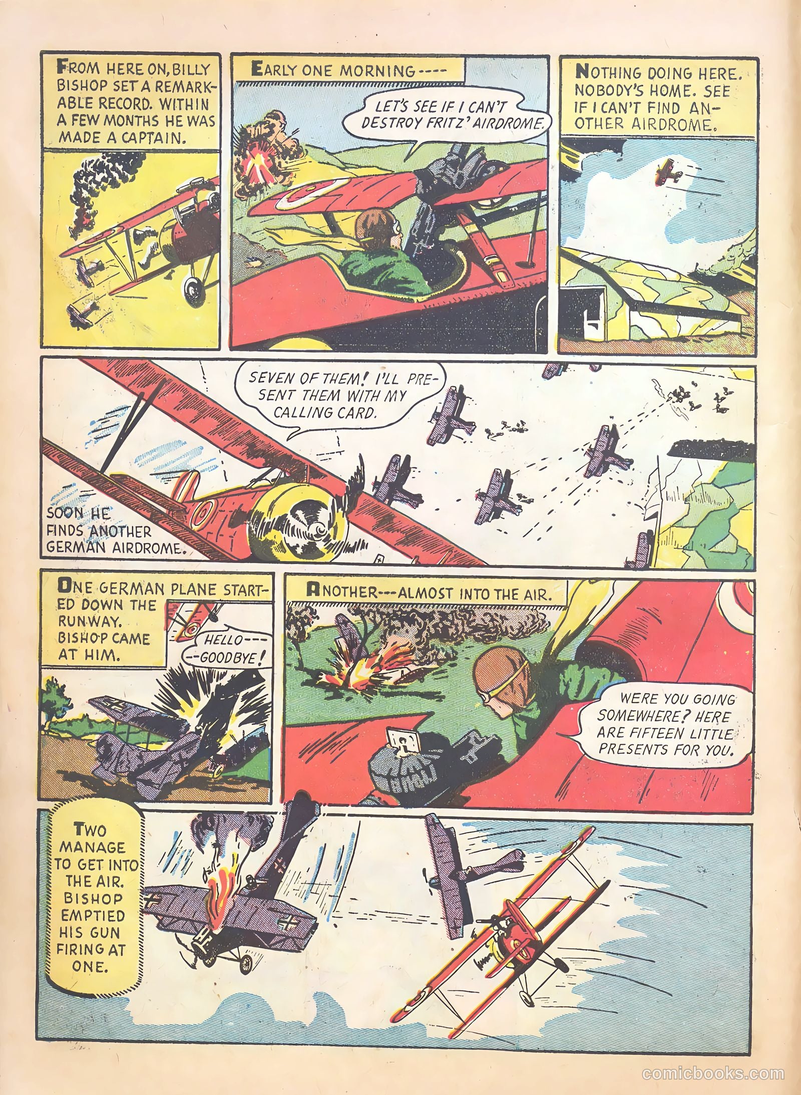 True Aviation Comics Digest #2 (1943) — page 22 of 68