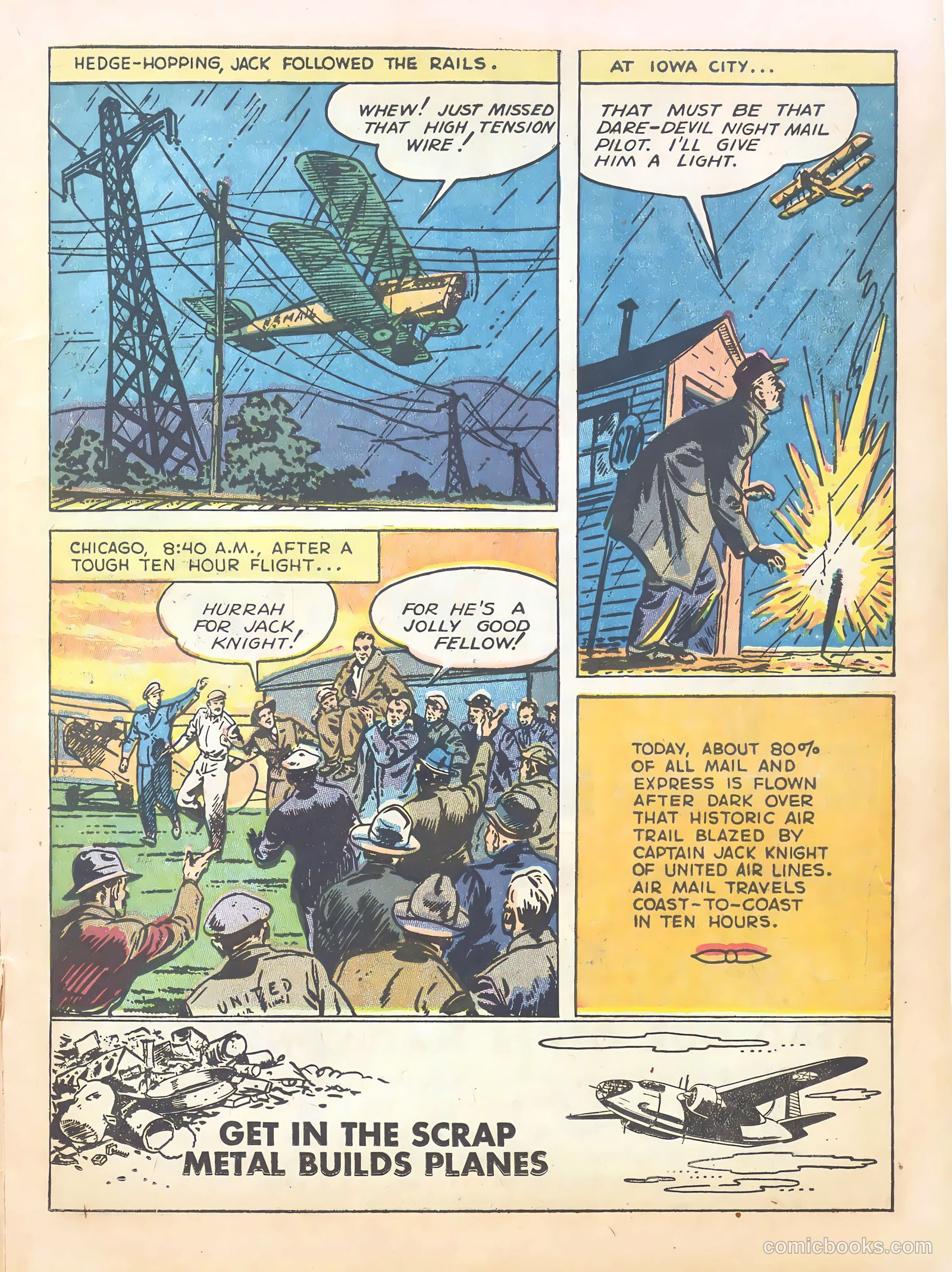 True Aviation Comics Digest #2 (1943) — page 31 of 68