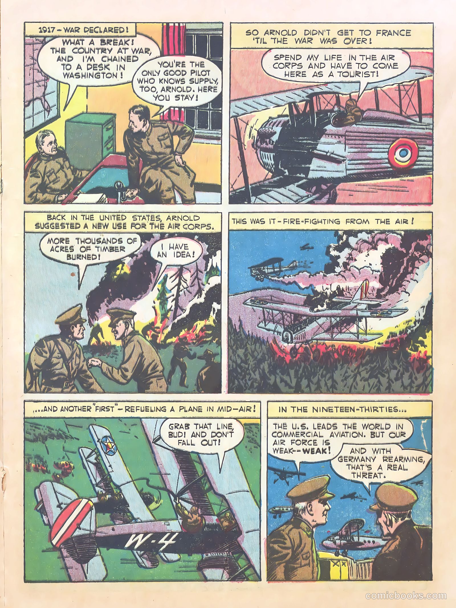 True Aviation Comics Digest #2 (1943) — page 33 of 68