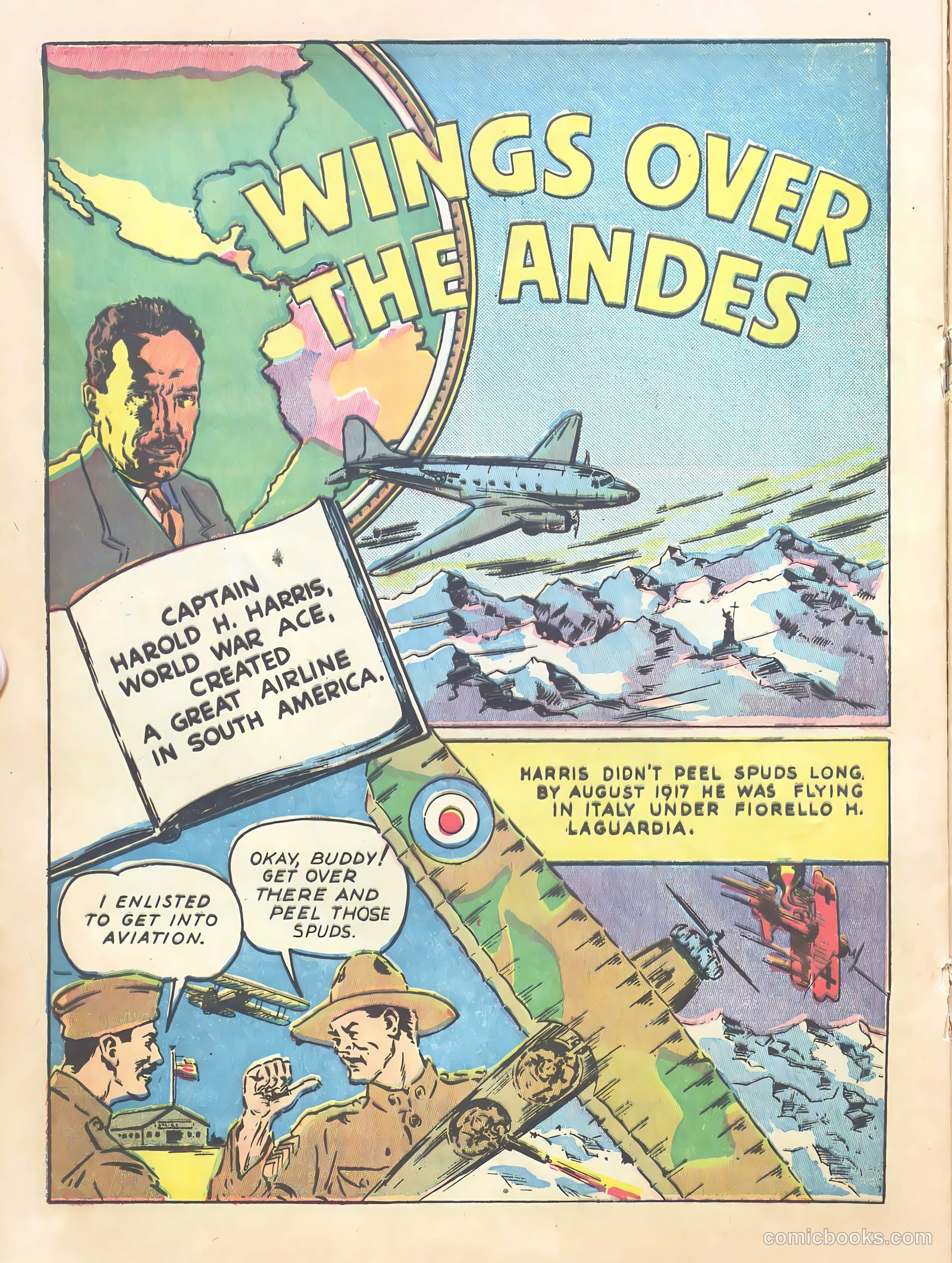 True Aviation Comics Digest #2 (1943) — page 36 of 68