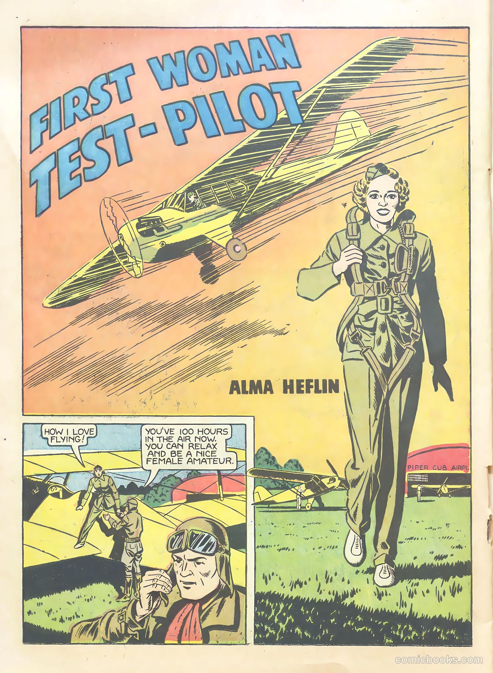 True Aviation Comics Digest #2 (1943) — page 42 of 68
