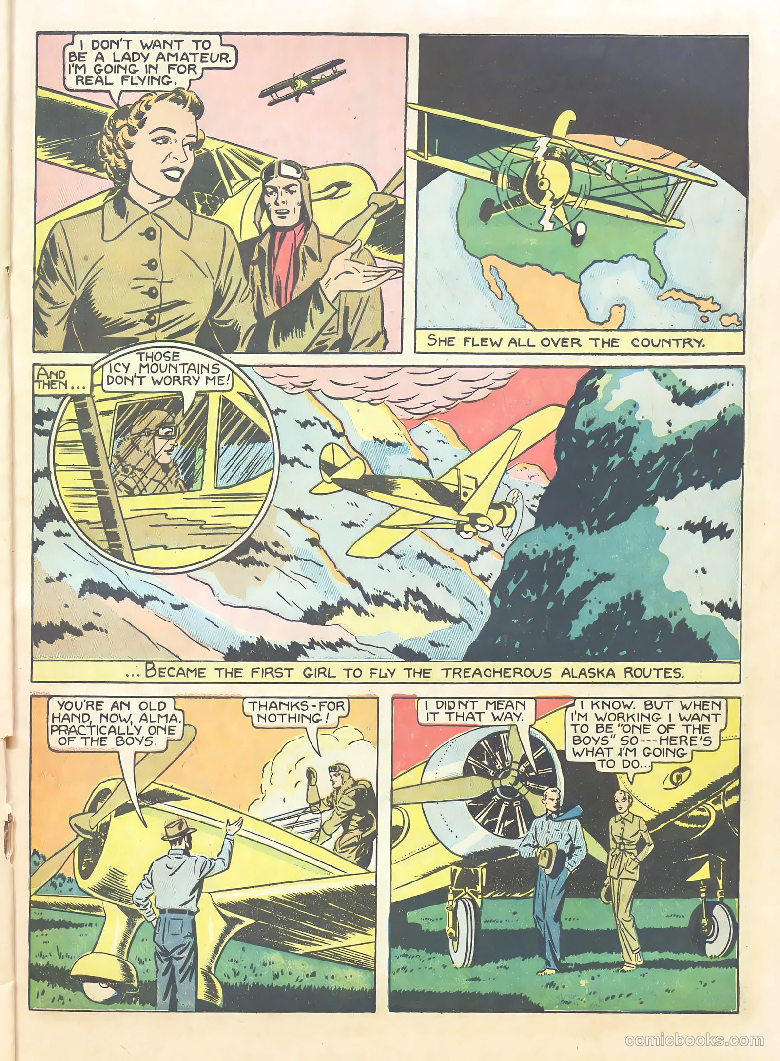 True Aviation Comics Digest #2 (1943) — page 43 of 68