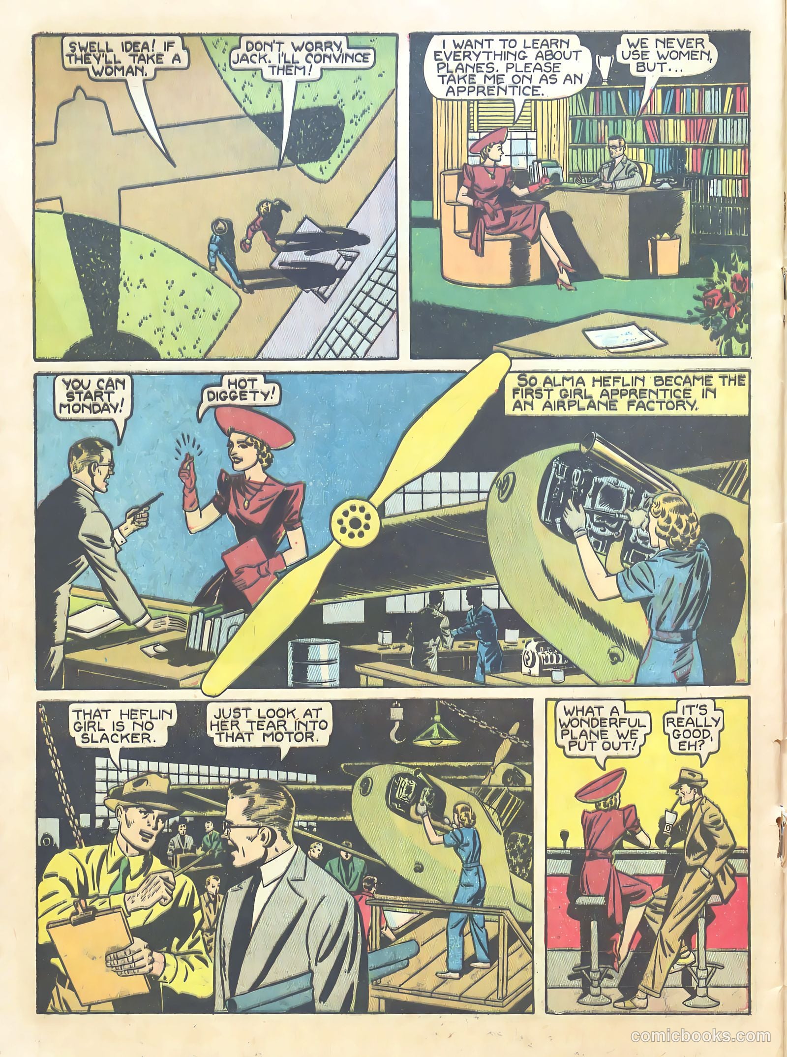 True Aviation Comics Digest #2 (1943) — page 44 of 68