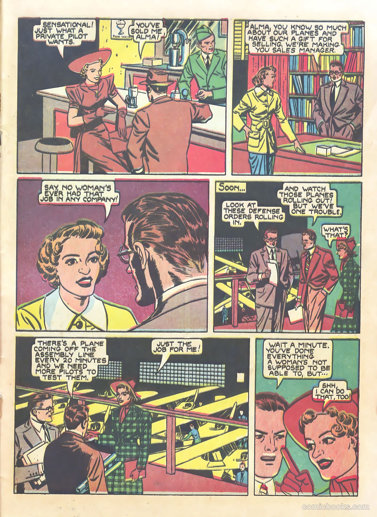 True Aviation Comics Digest #2 (1943) — page 45 of 68