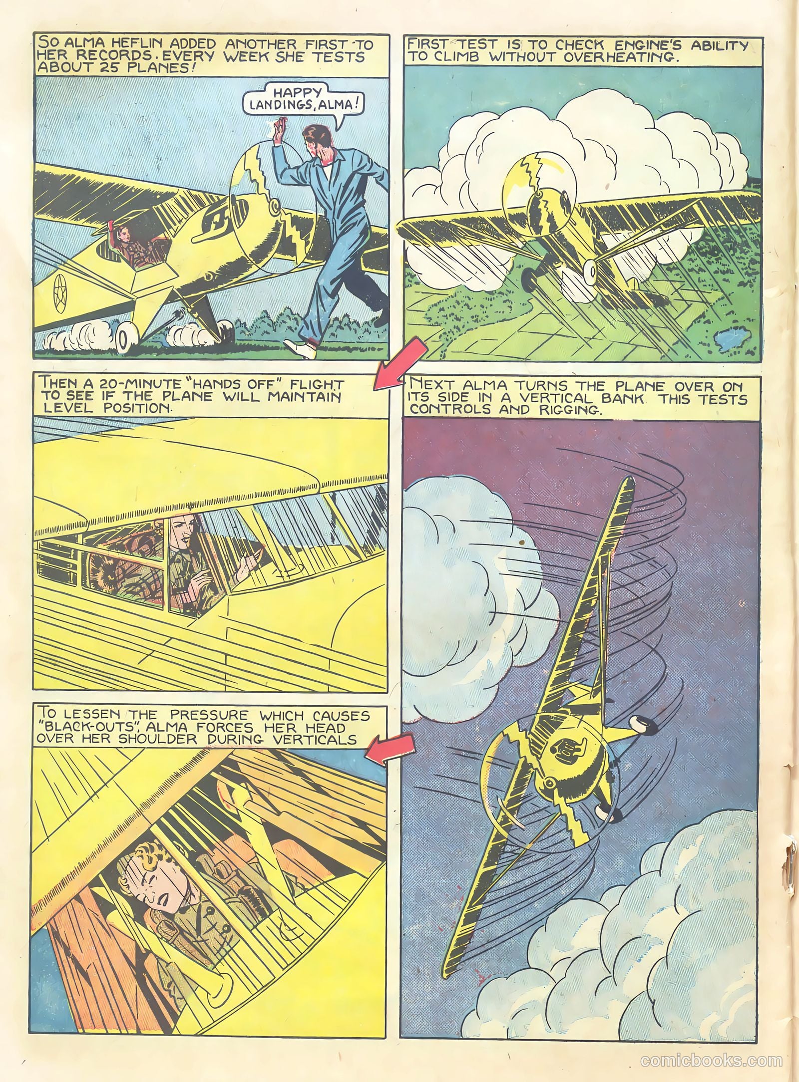 True Aviation Comics Digest #2 (1943) — page 46 of 68