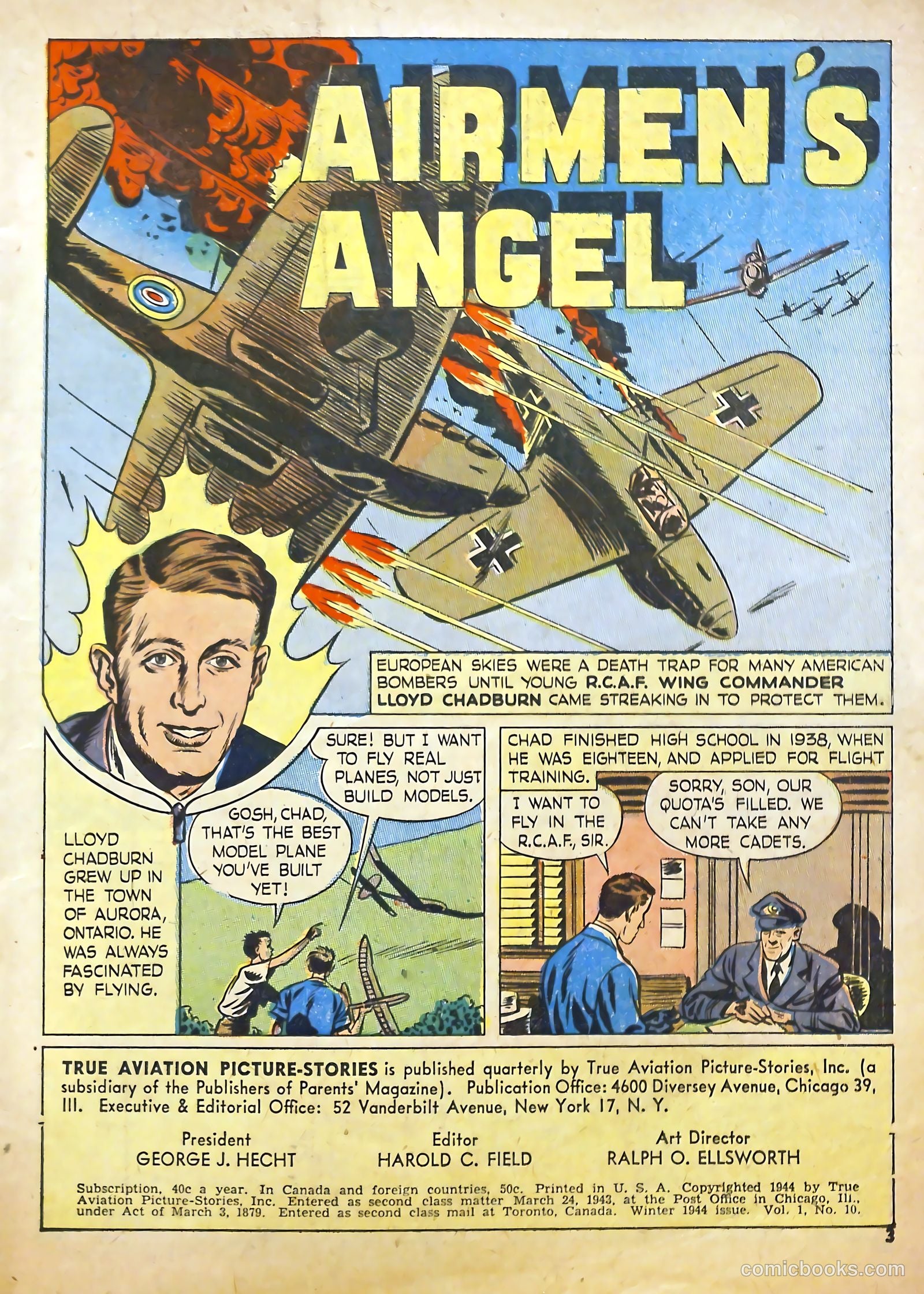 True Aviation Picture-Stories #10 (1944) — page 3 of 52