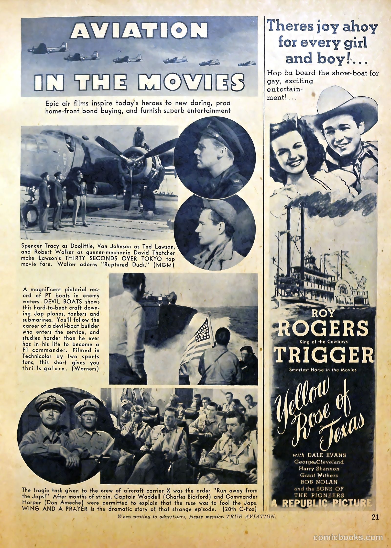 True Aviation Picture-Stories #10 (1944) — page 21 of 52