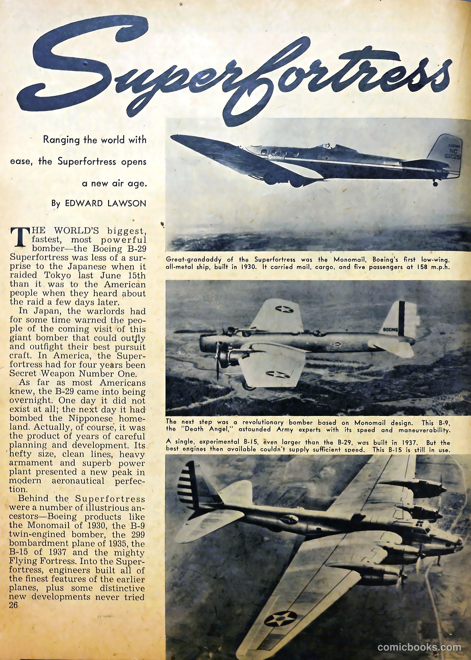 True Aviation Picture-Stories #10 (1944) — page 26 of 52