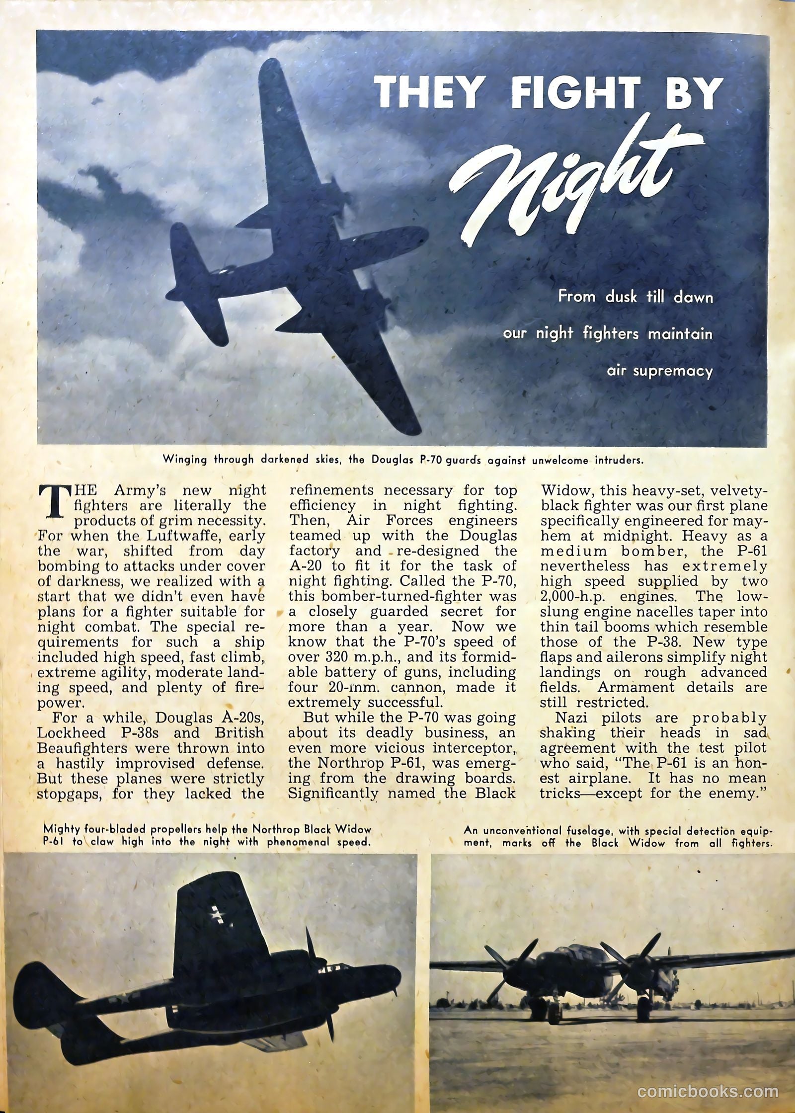 True Aviation Picture-Stories #10 (1944) — page 30 of 52