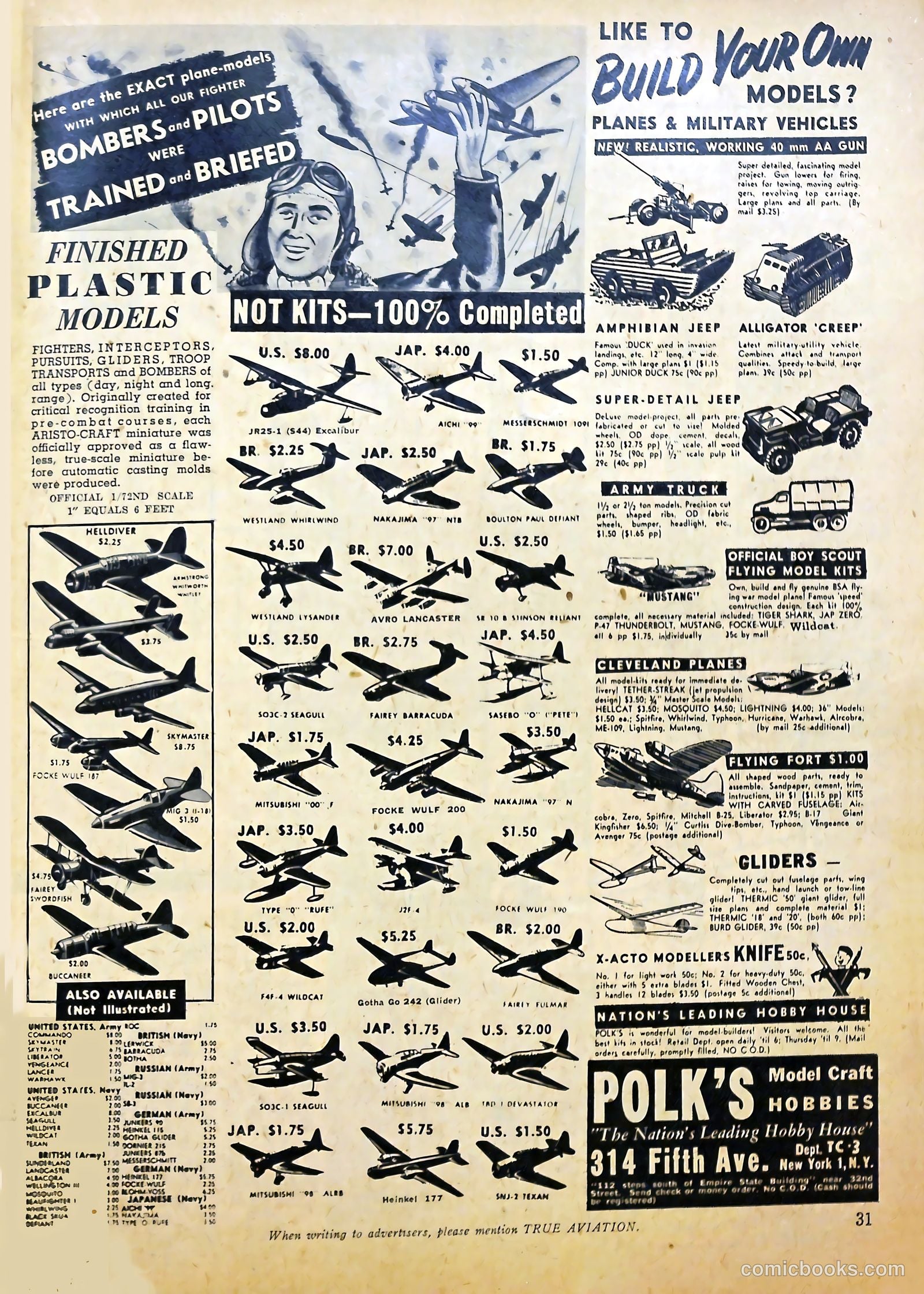 True Aviation Picture-Stories #10 (1944) — page 31 of 52