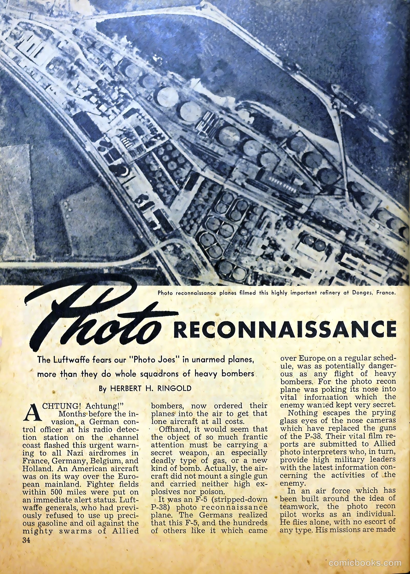 True Aviation Picture-Stories #10 (1944) — page 34 of 52