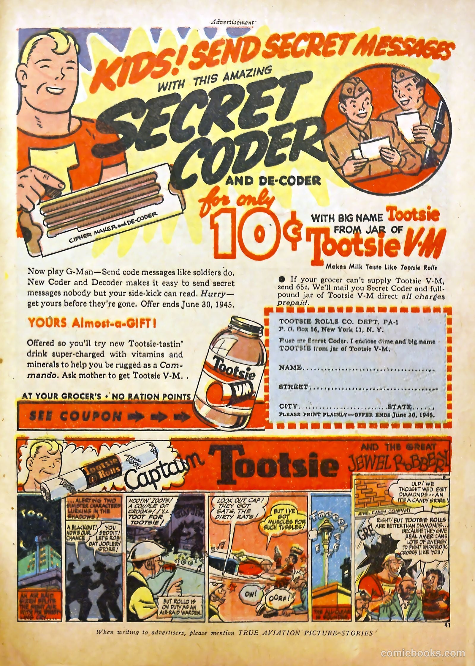 True Aviation Picture-Stories #10 (1944) — page 41 of 52