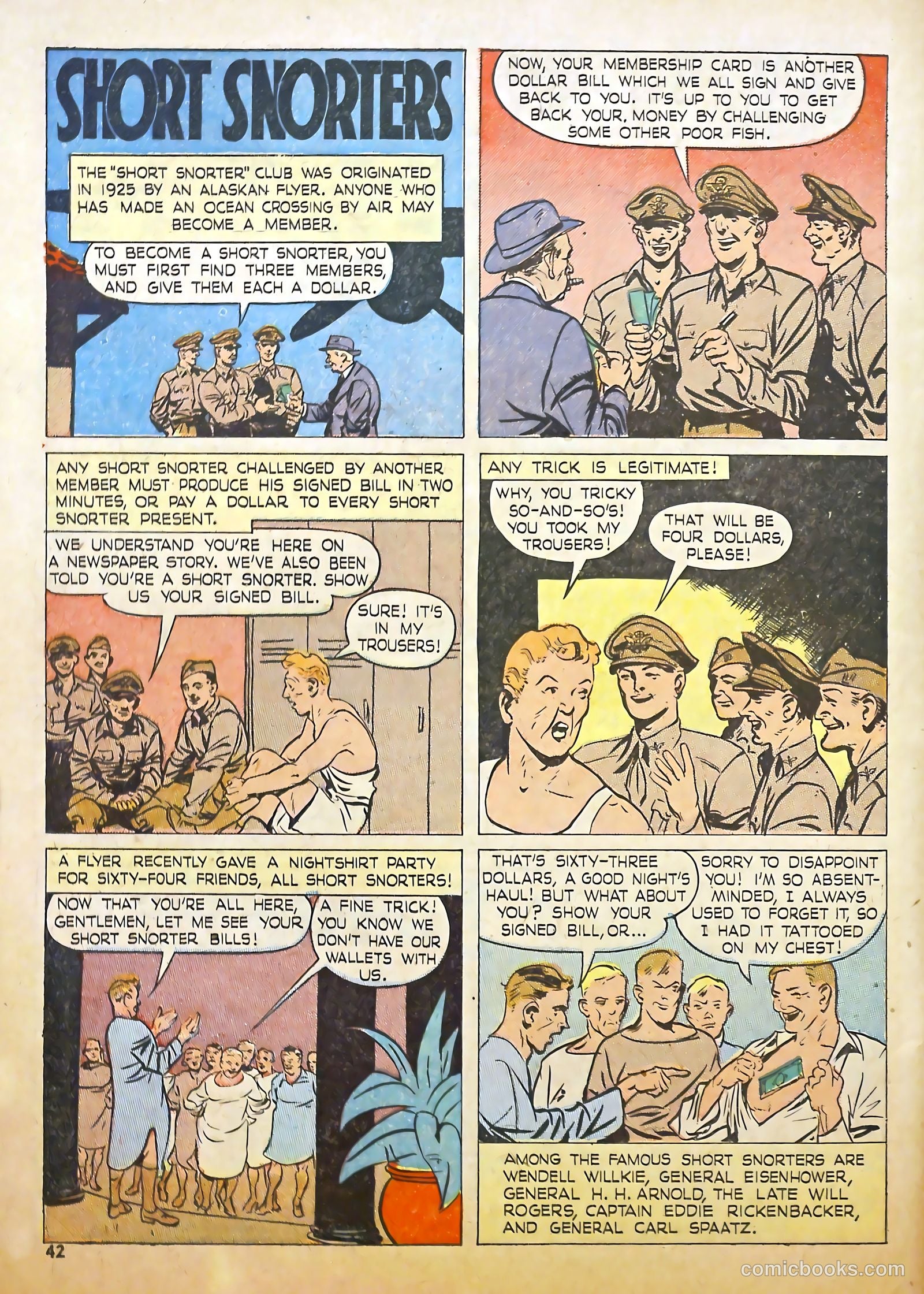 True Aviation Picture-Stories #10 (1944) — page 42 of 52