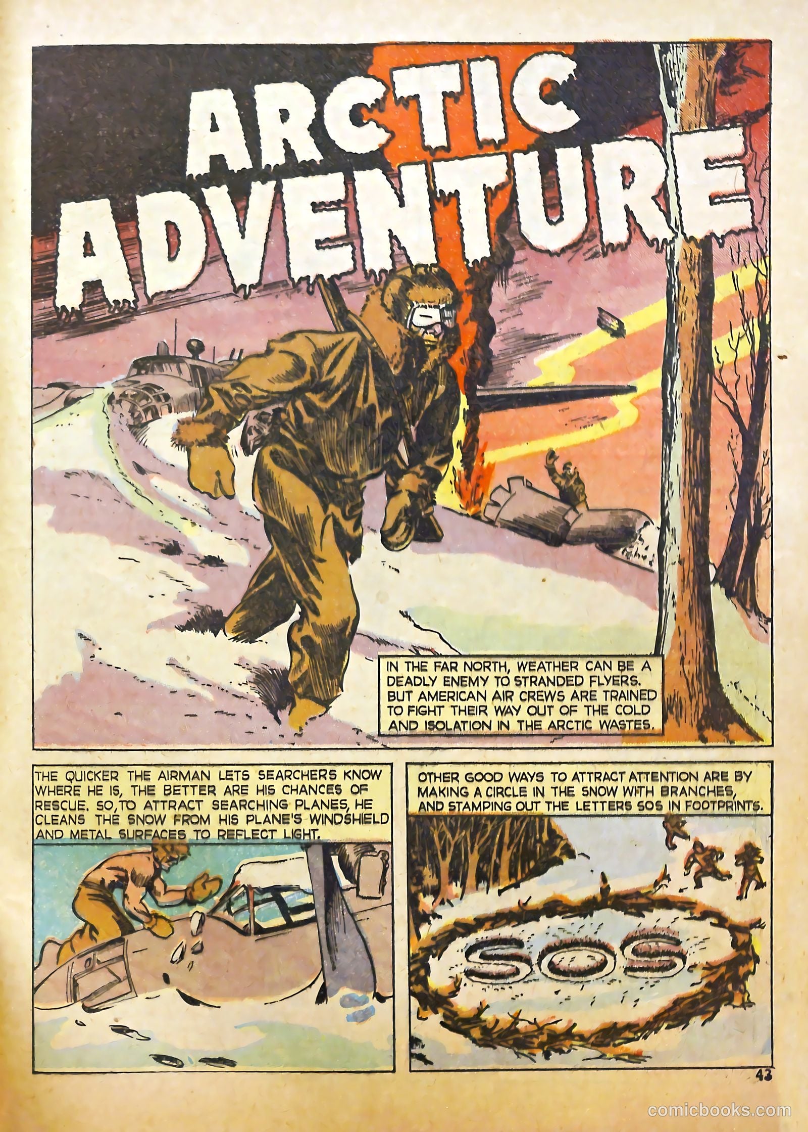 True Aviation Picture-Stories #10 (1944) — page 43 of 52