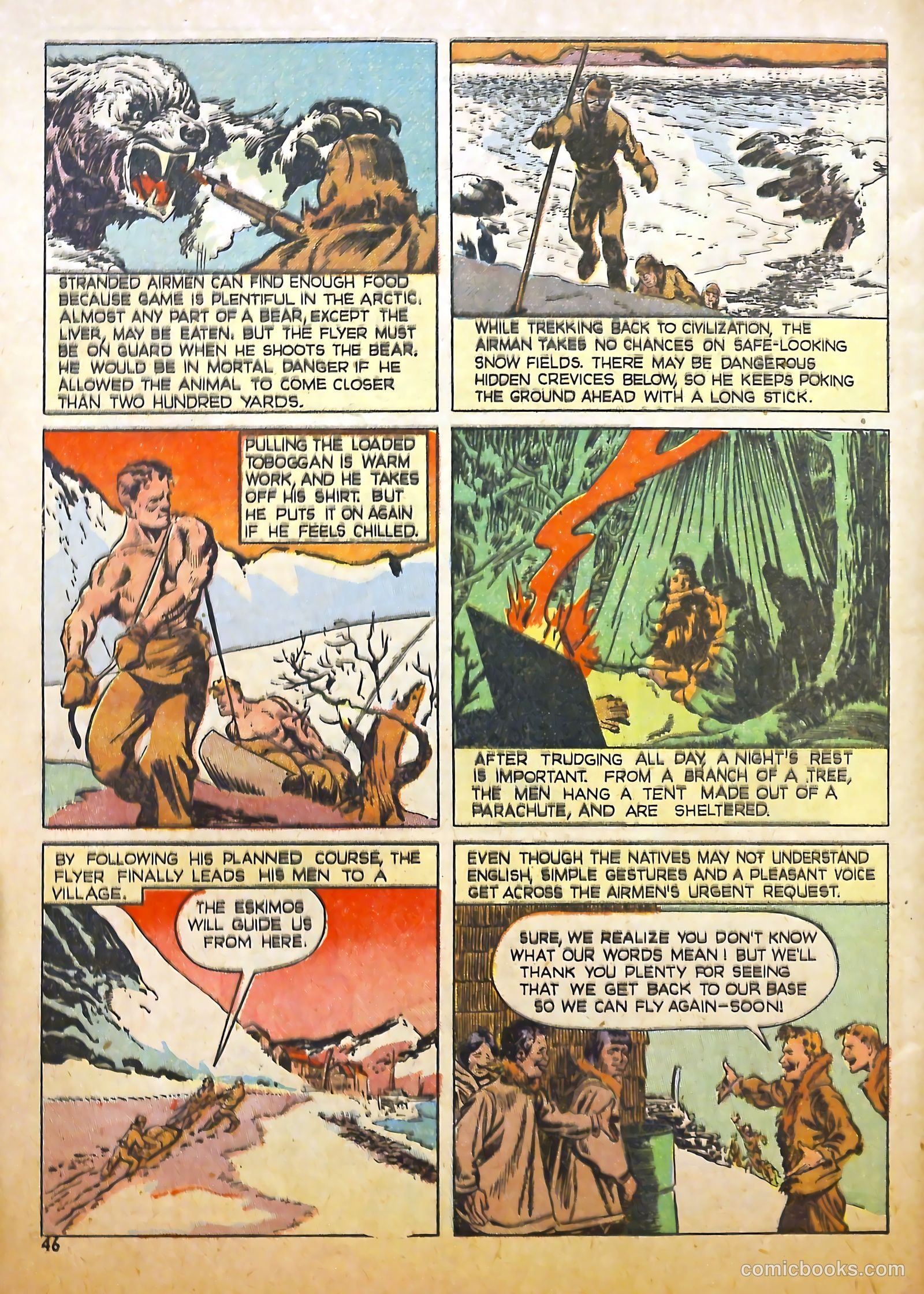 True Aviation Picture-Stories #10 (1944) — page 46 of 52