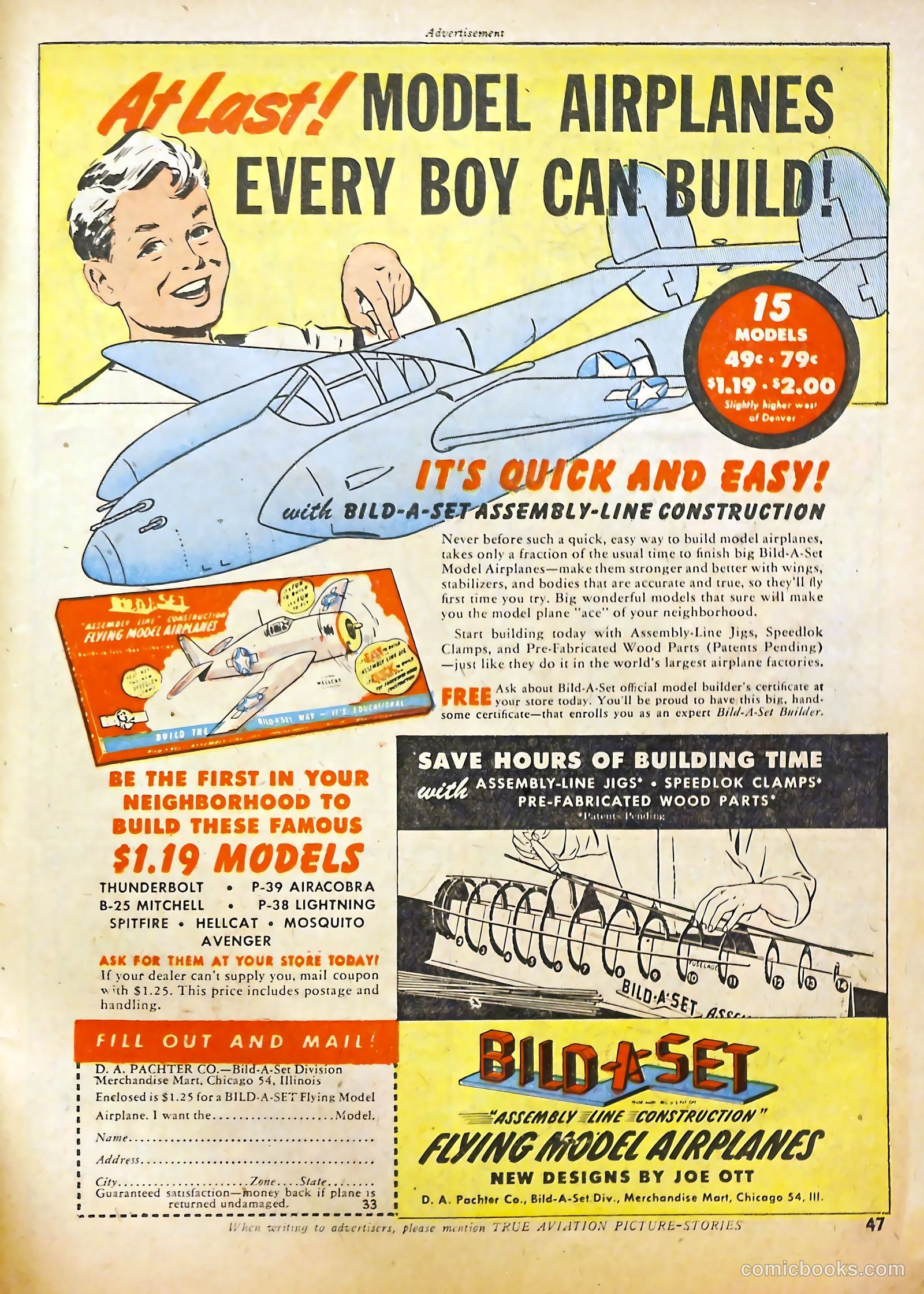 True Aviation Picture-Stories #10 (1944) — page 47 of 52