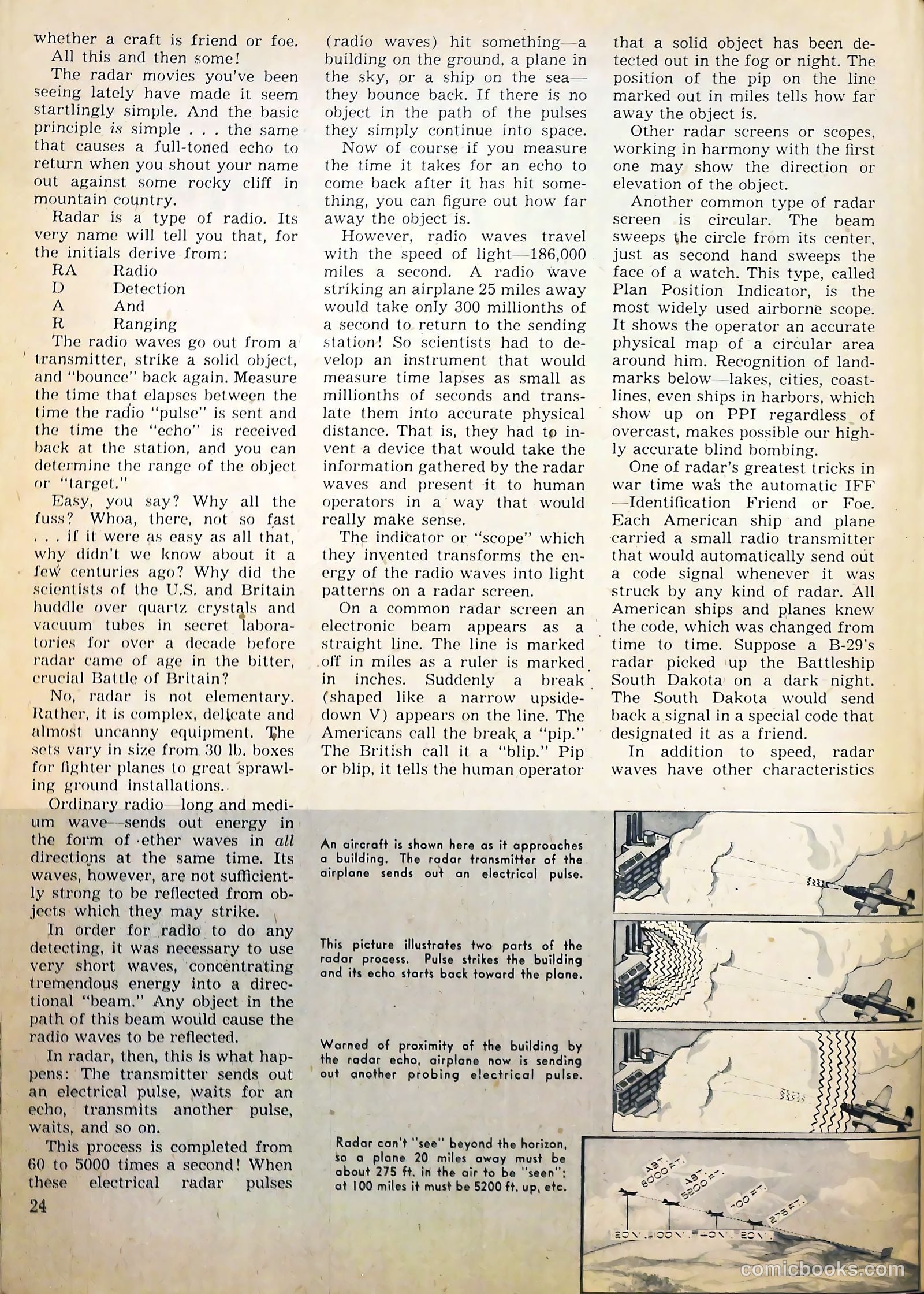True Aviation Picture-Stories #11 (1946) — page 24 of 60