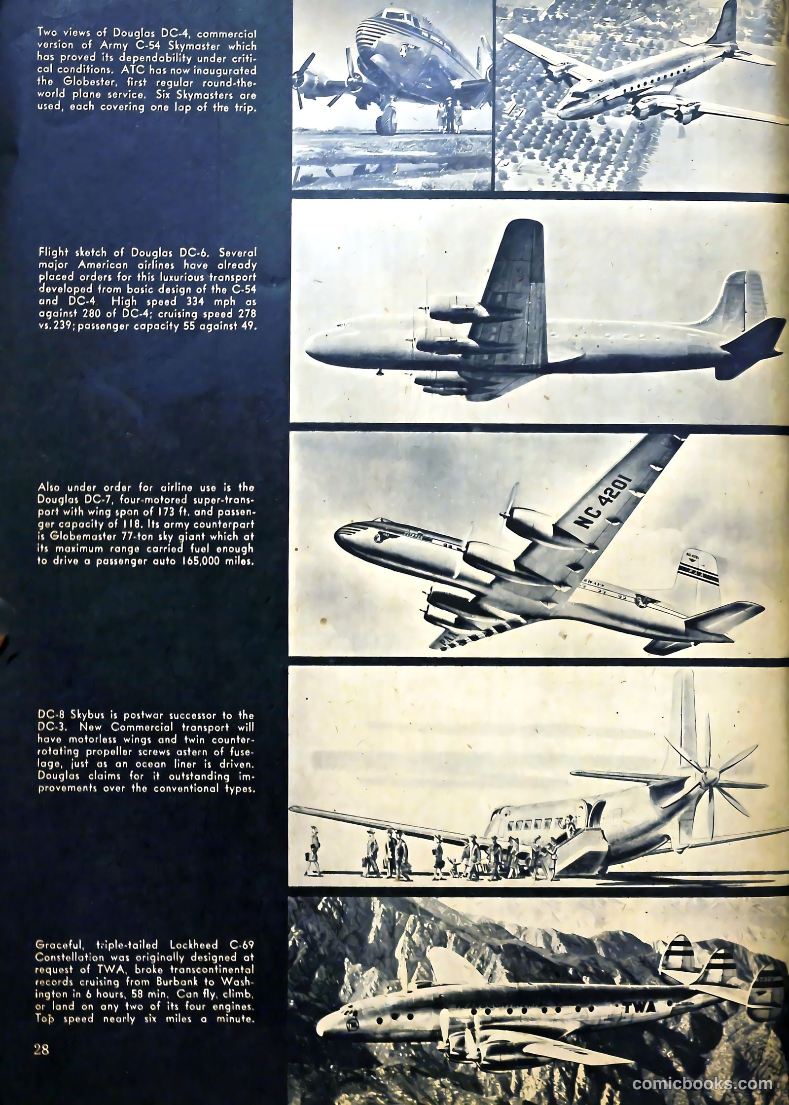 True Aviation Picture-Stories #11 (1946) — page 28 of 60
