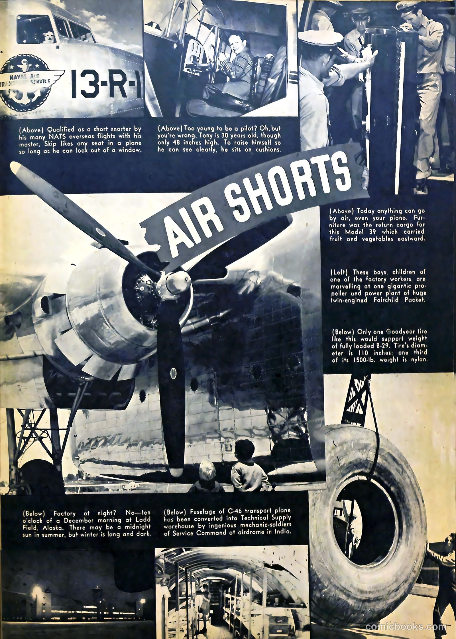 True Aviation Picture-Stories #11 (1946) — page 34 of 60