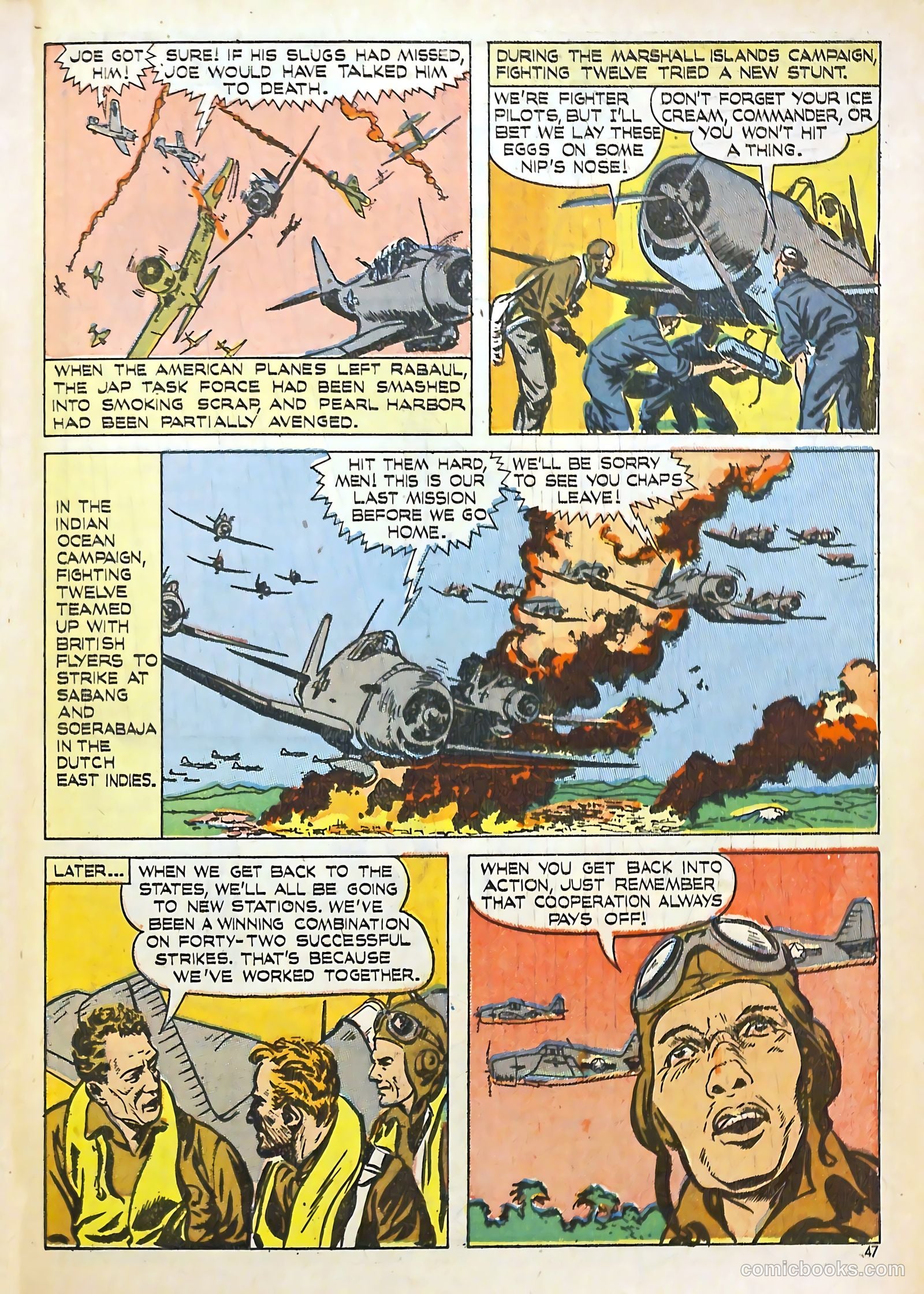 True Aviation Picture-Stories #11 (1946) — page 46 of 60