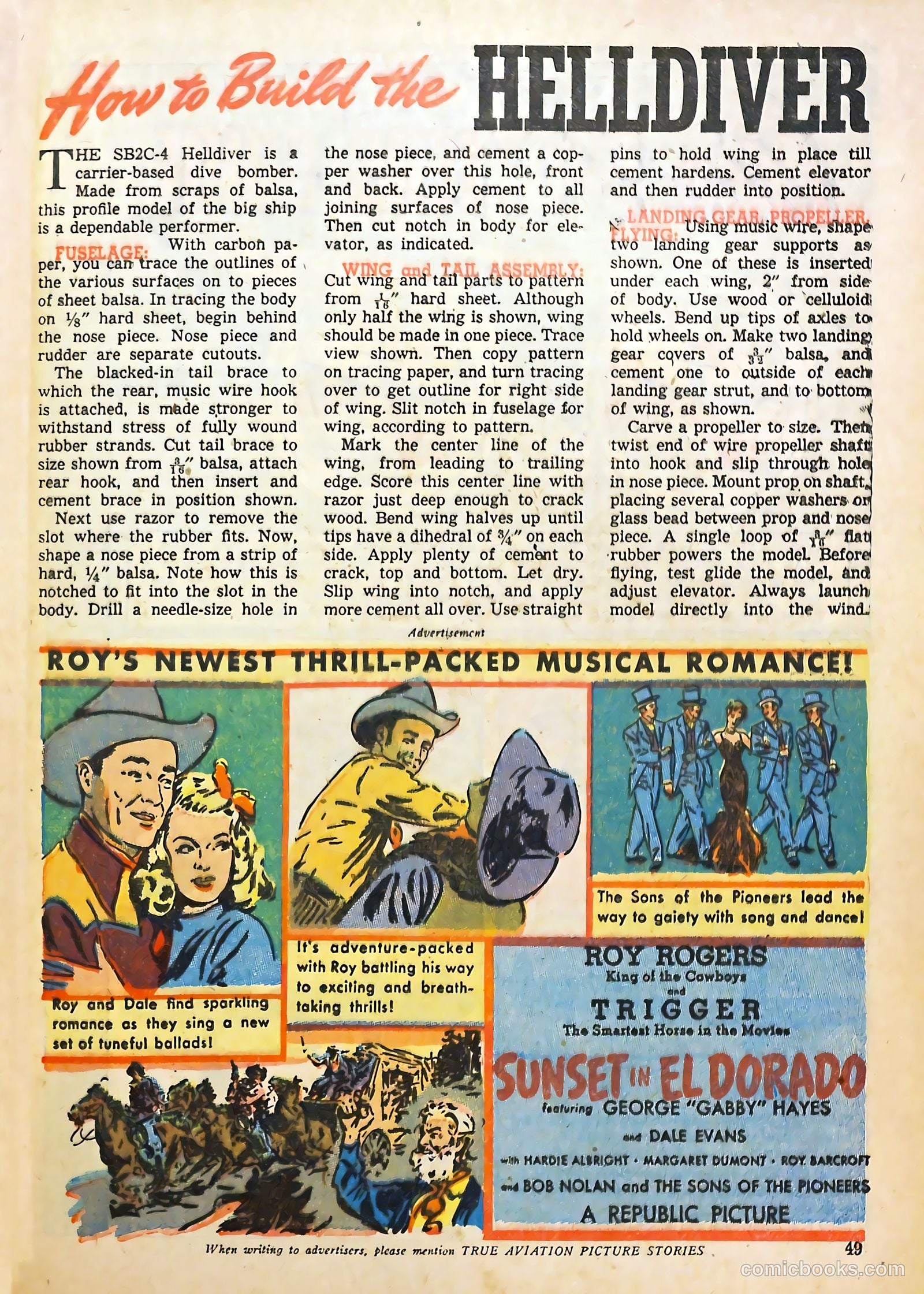 True Aviation Picture-Stories #11 (1946) — page 48 of 60