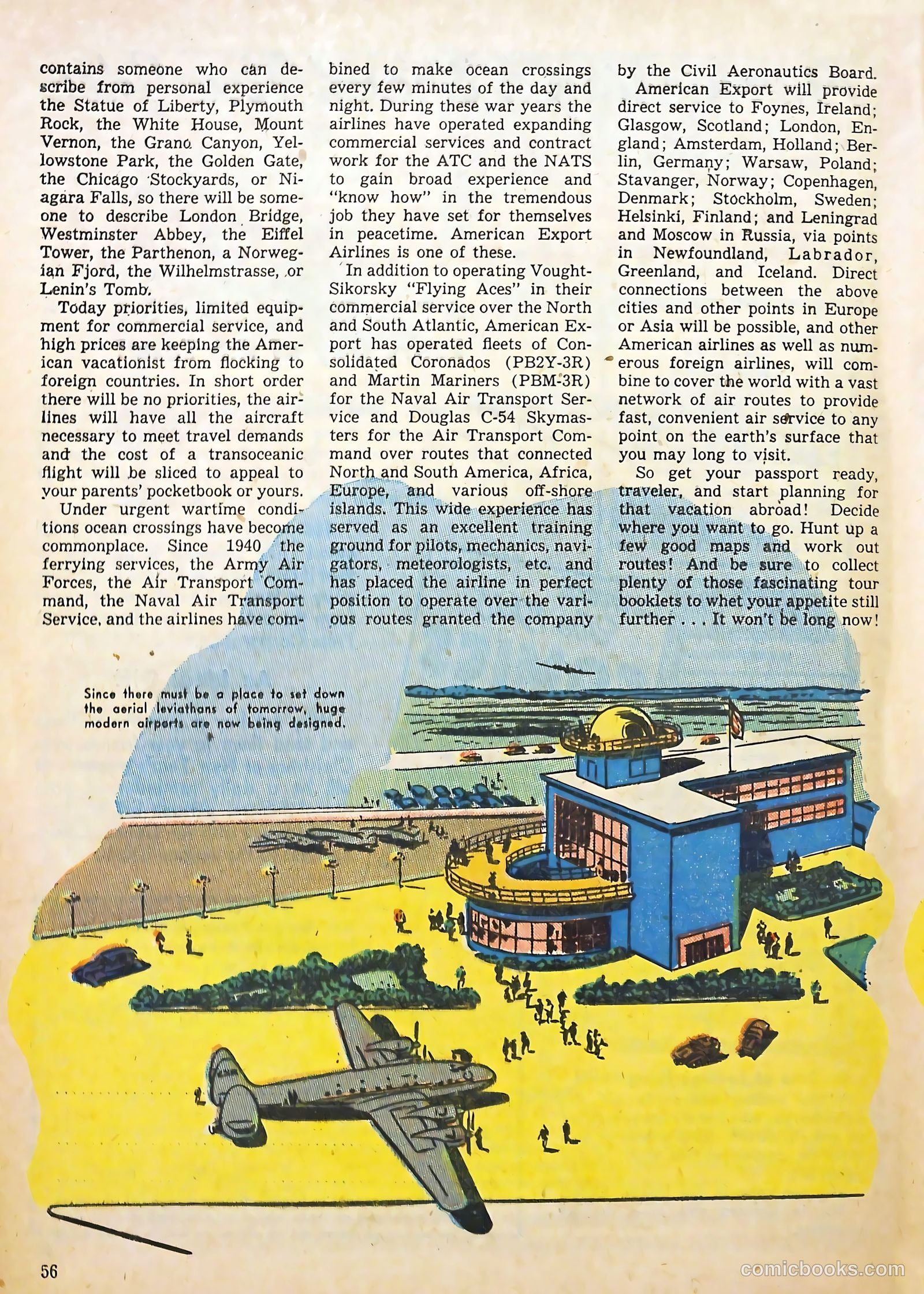 True Aviation Picture-Stories #11 (1946) — page 55 of 60