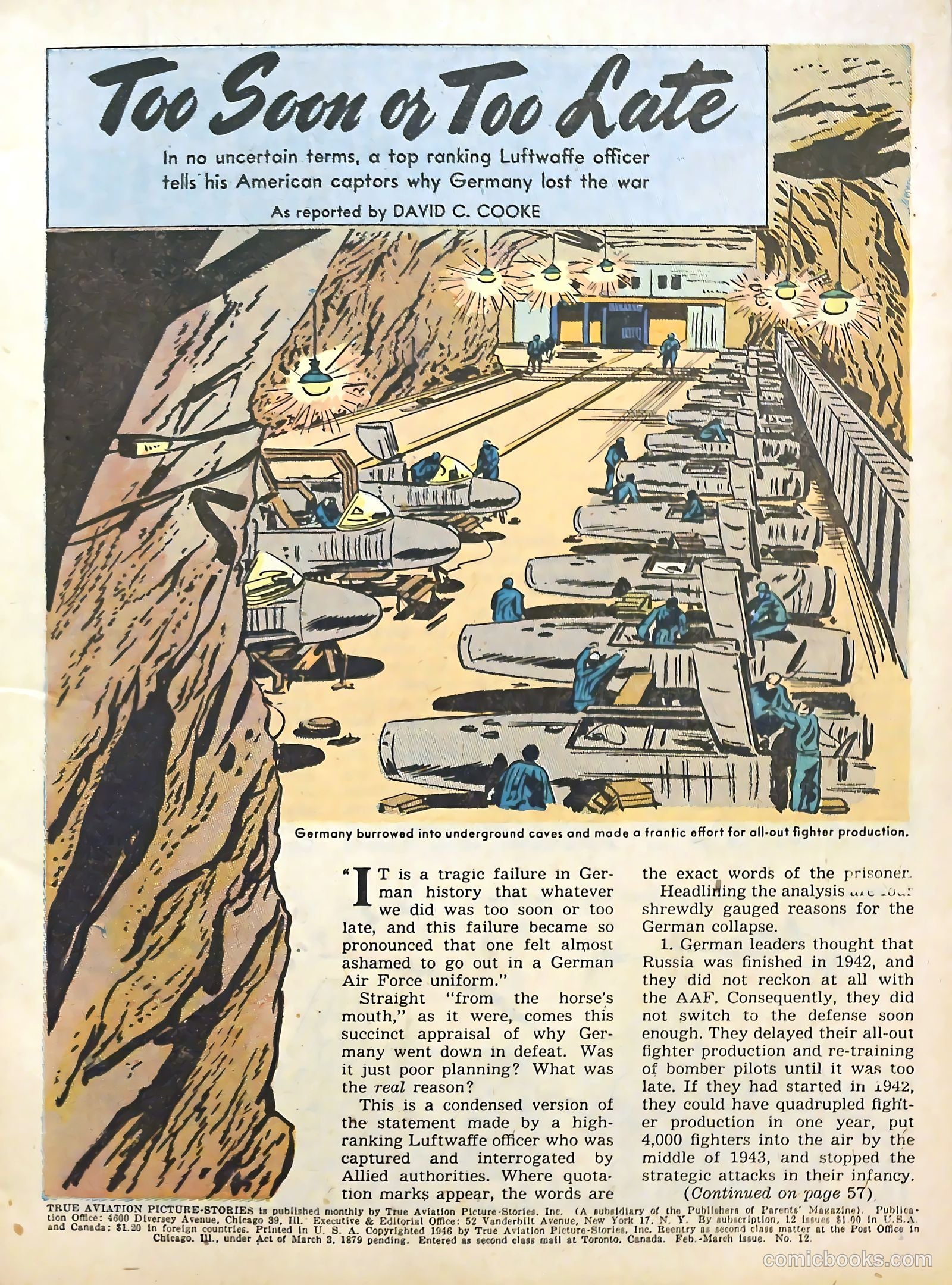 True Aviation Picture-Stories #12 (1946) — page 3 of 57