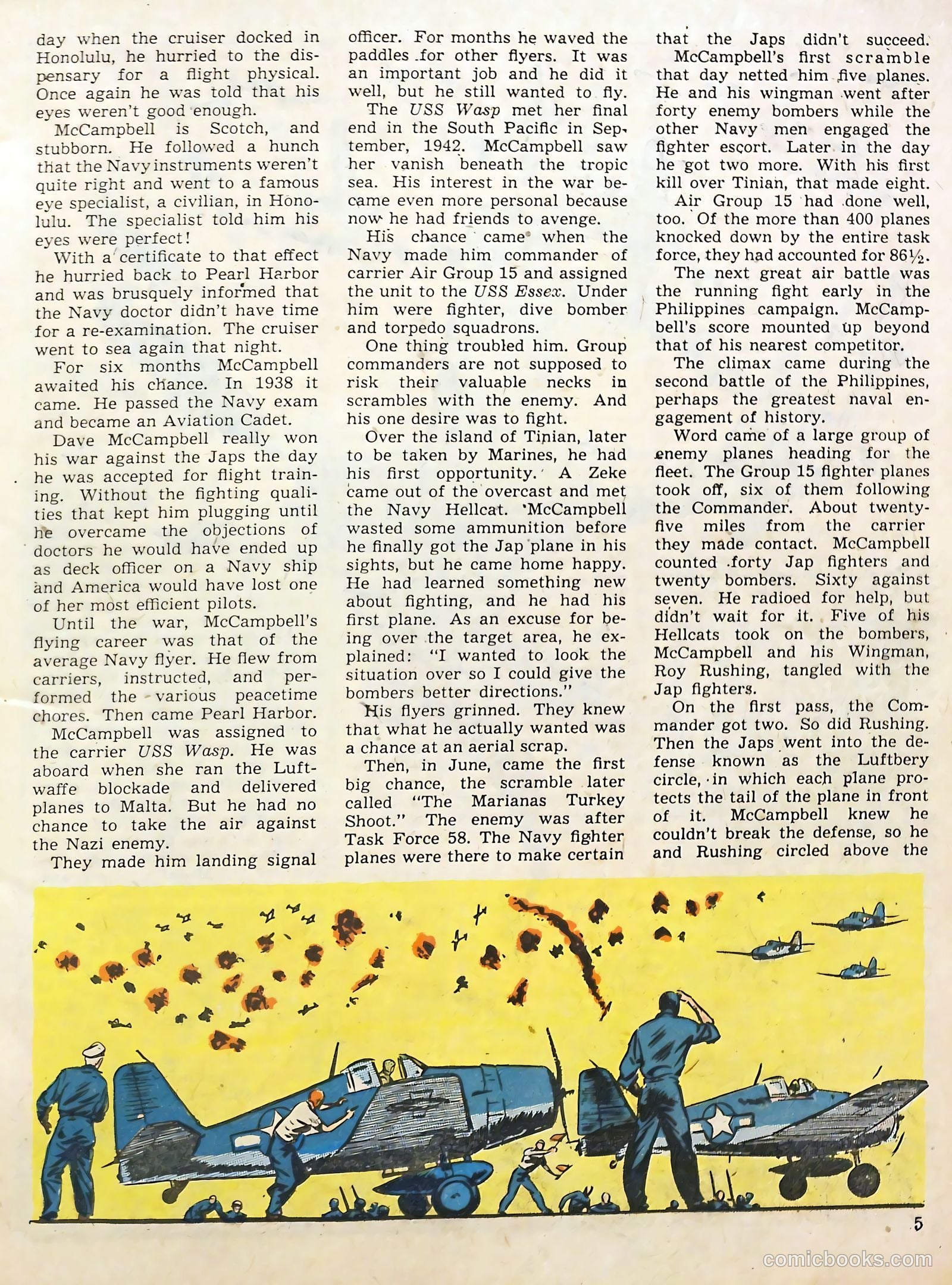 True Aviation Picture-Stories #12 (1946) — page 5 of 57