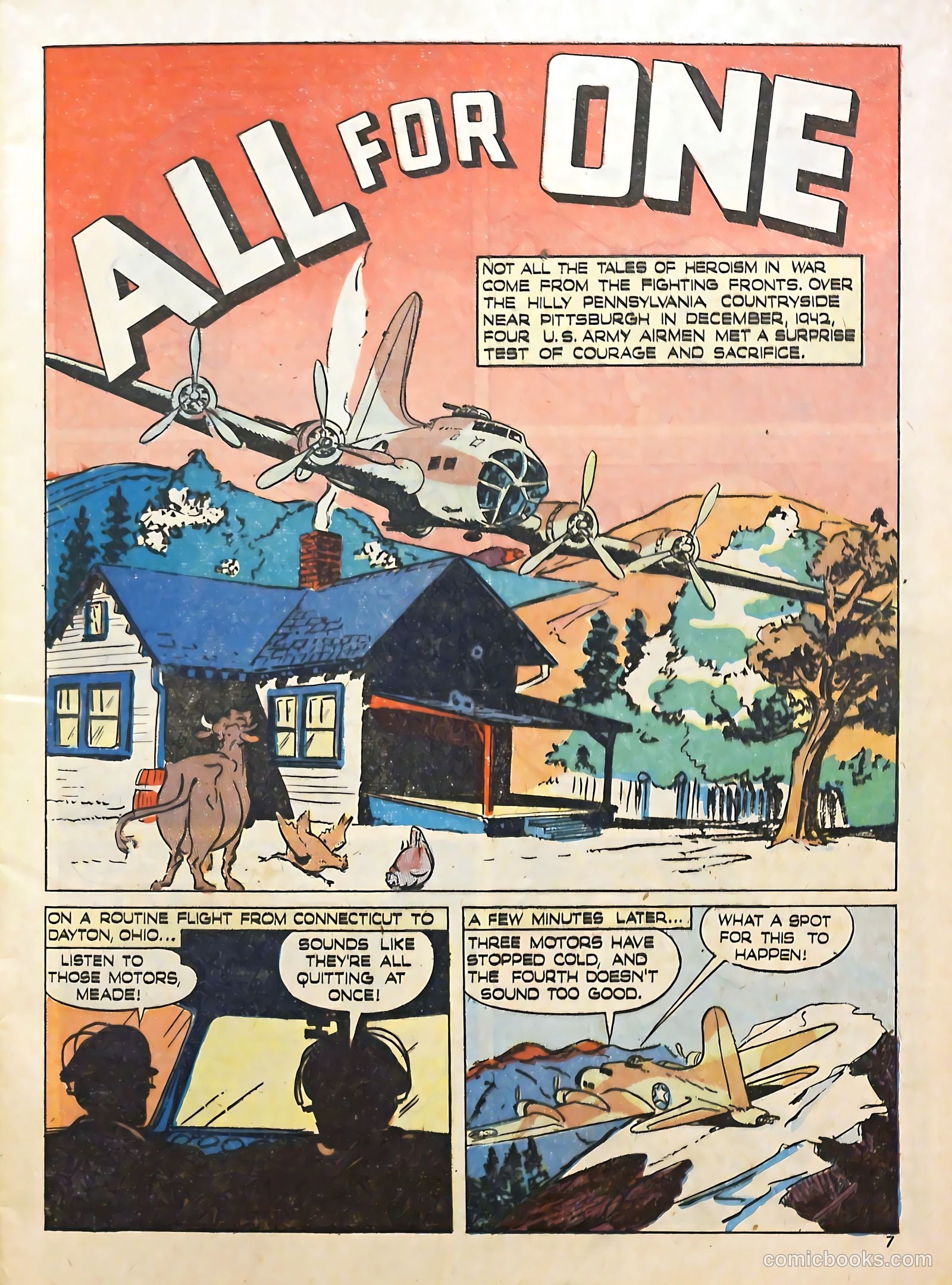 True Aviation Picture-Stories #12 (1946) — page 7 of 57