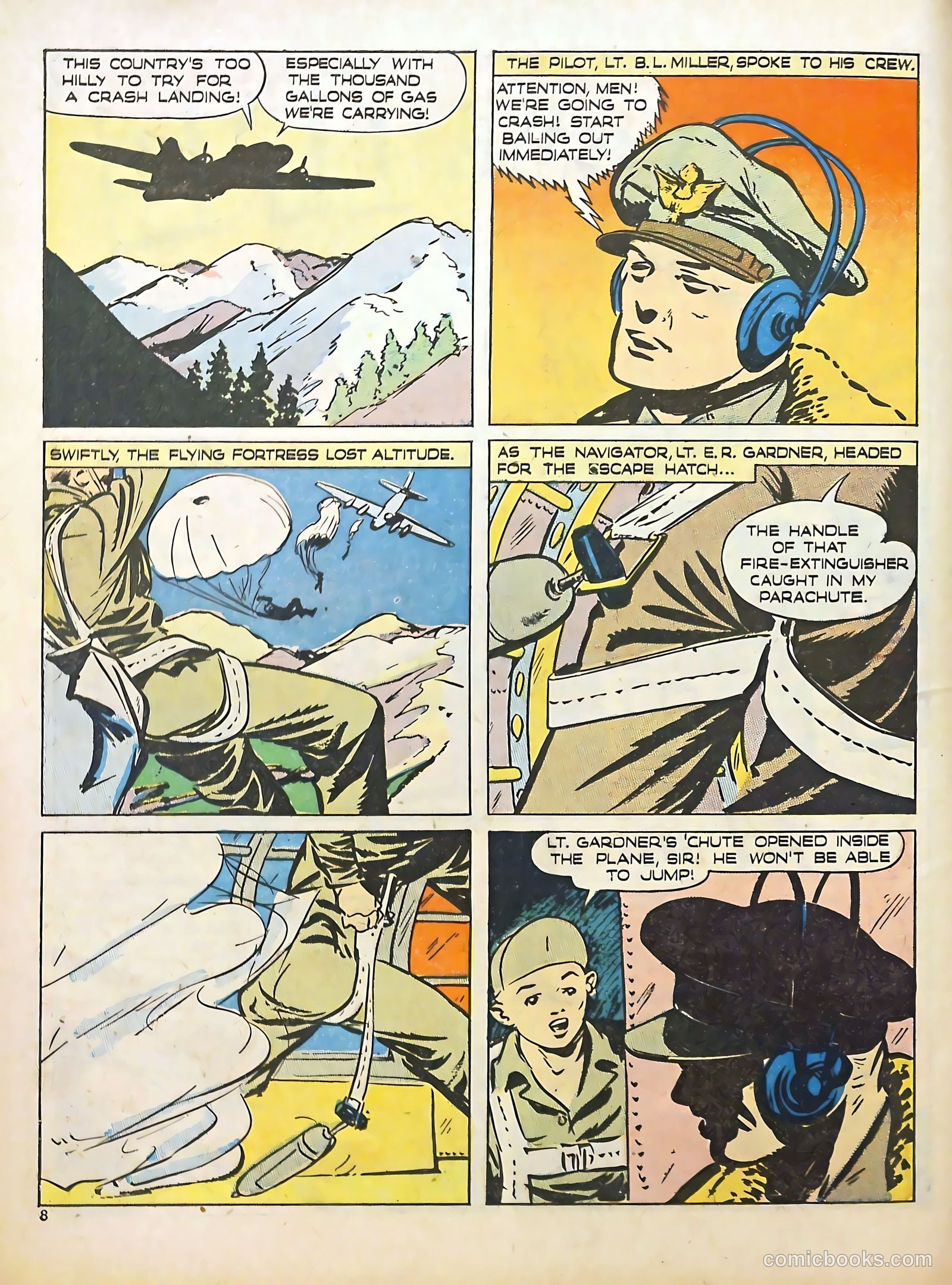 True Aviation Picture-Stories #12 (1946) — page 8 of 57