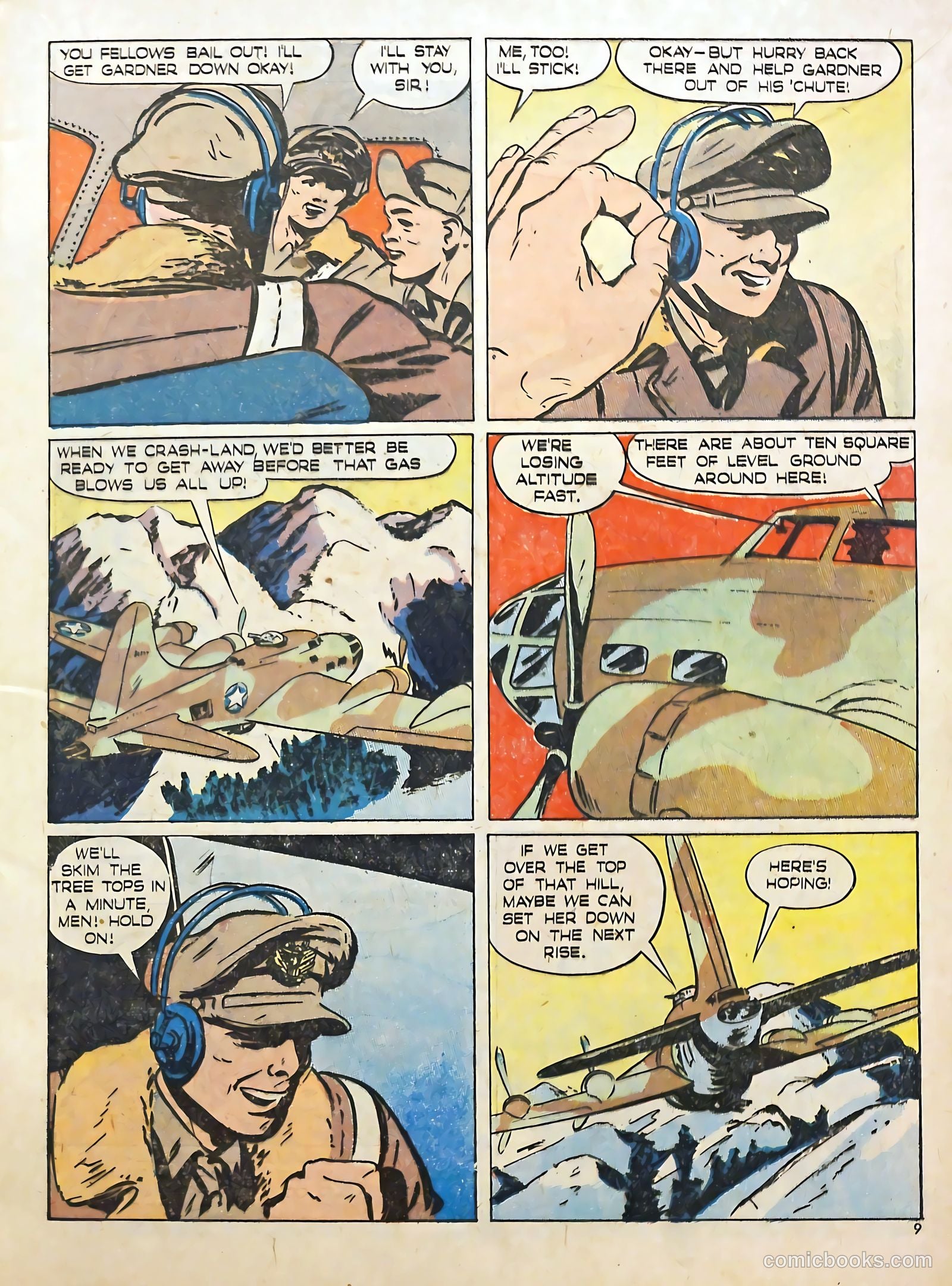 True Aviation Picture-Stories #12 (1946) — page 9 of 57