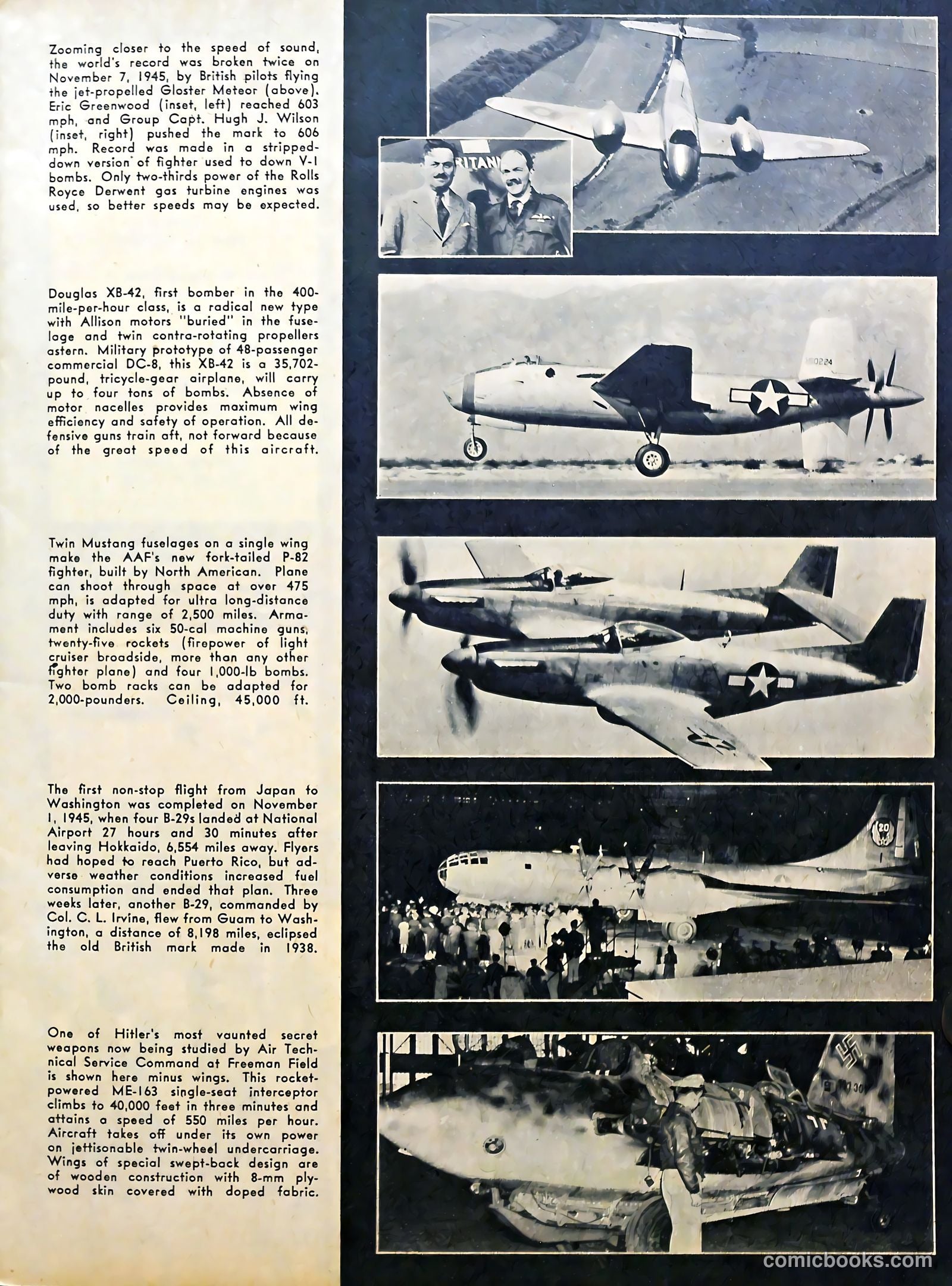 True Aviation Picture-Stories #12 (1946) — page 21 of 57