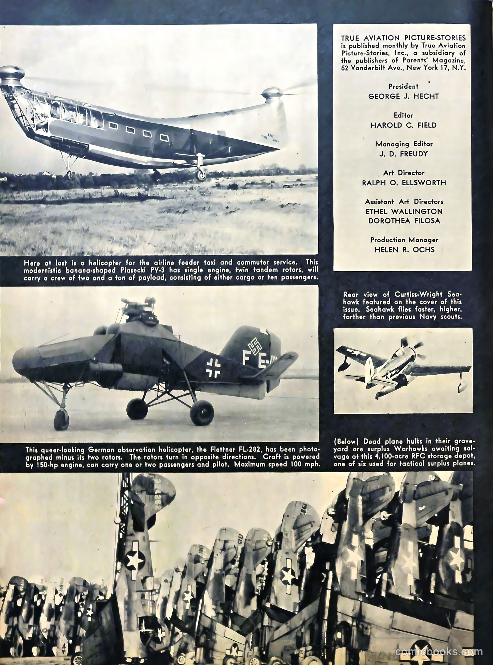 True Aviation Picture-Stories #12 (1946) — page 22 of 57