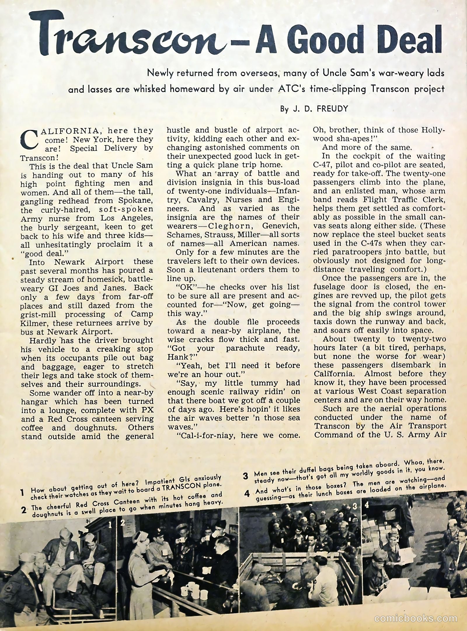 True Aviation Picture-Stories #12 (1946) — page 23 of 57